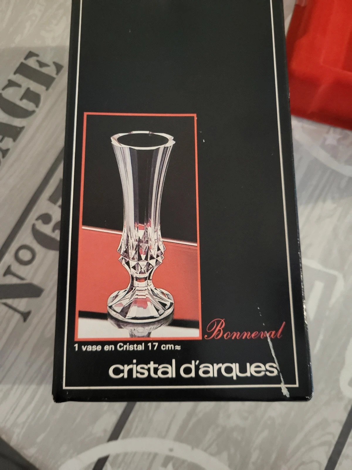 Vase en cristal 17cm n16 – bonnerval 4