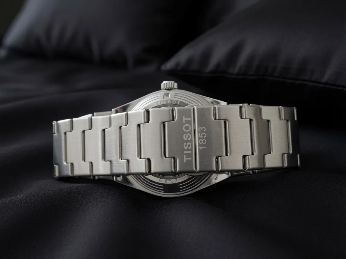 Montre analogique acier inoxydable bracelet 2