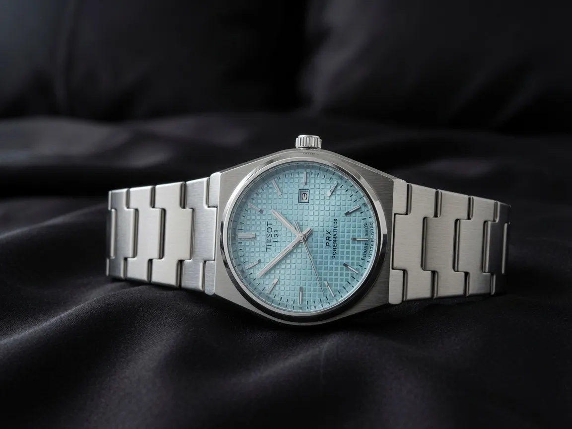 Montre analogique acier inoxydable bracelet 3