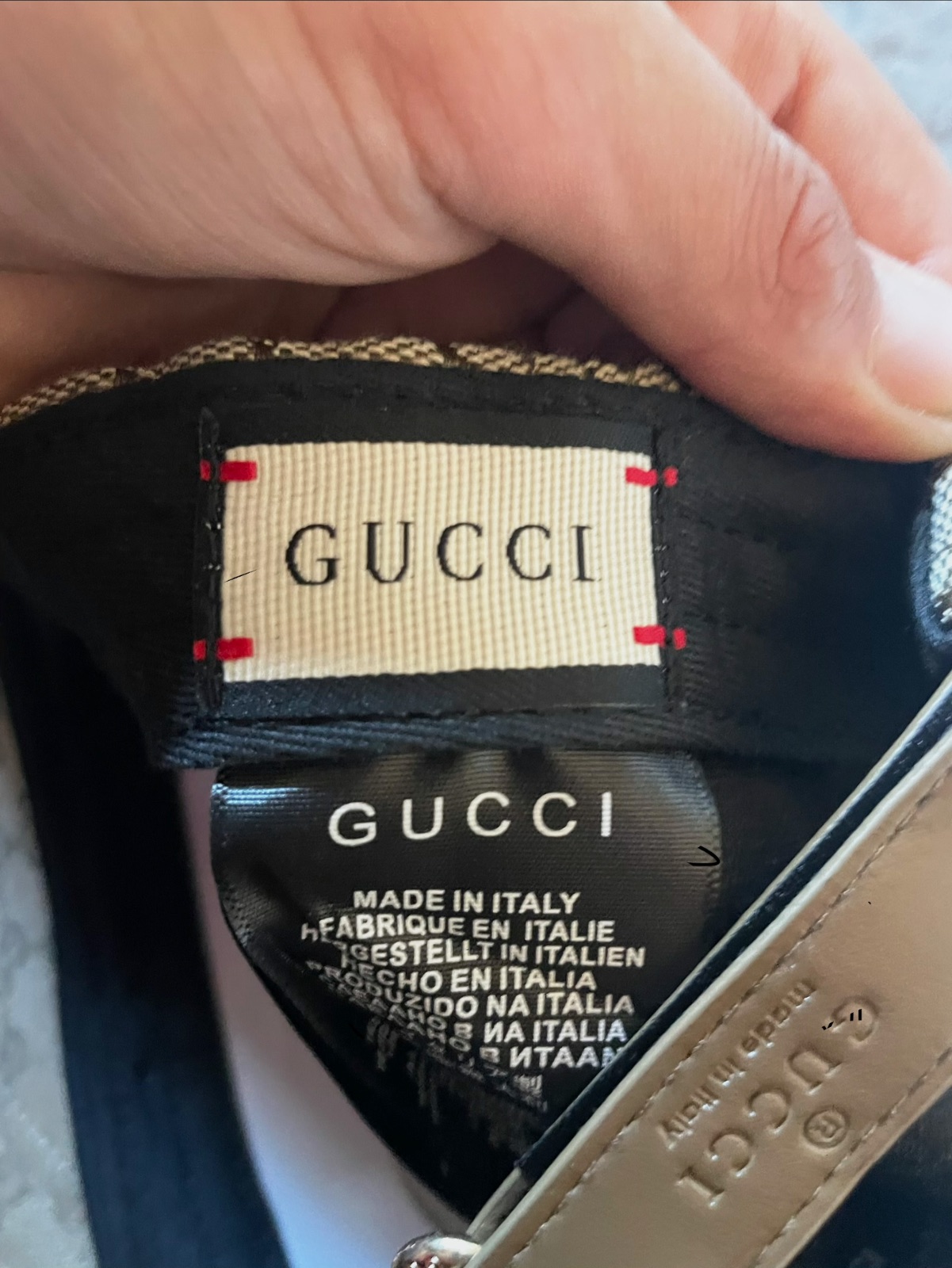 Casquette Gucci beige  – Gucci – taille Taille unique 5
