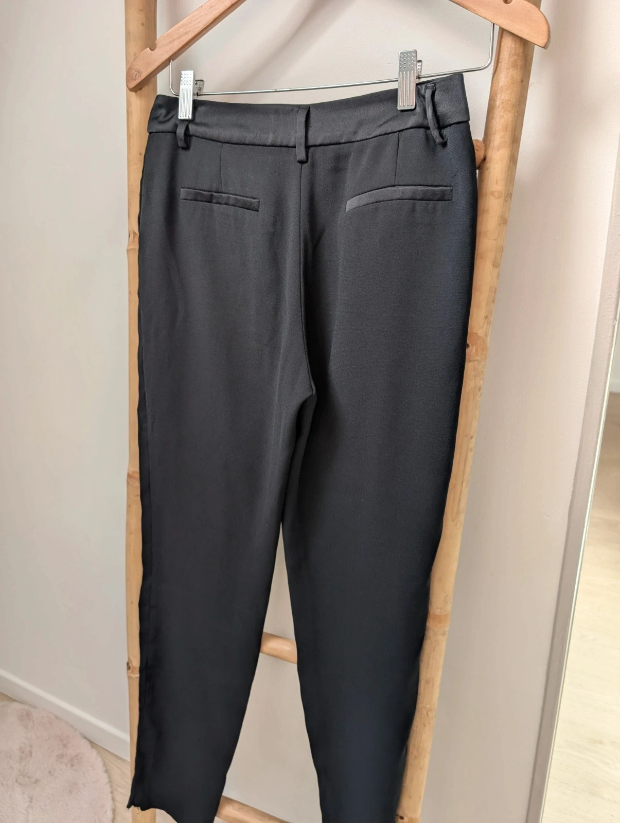 Pantalon noir , à pinces / Taille 36 – Camaïeu – taille S / 36 / 8 3