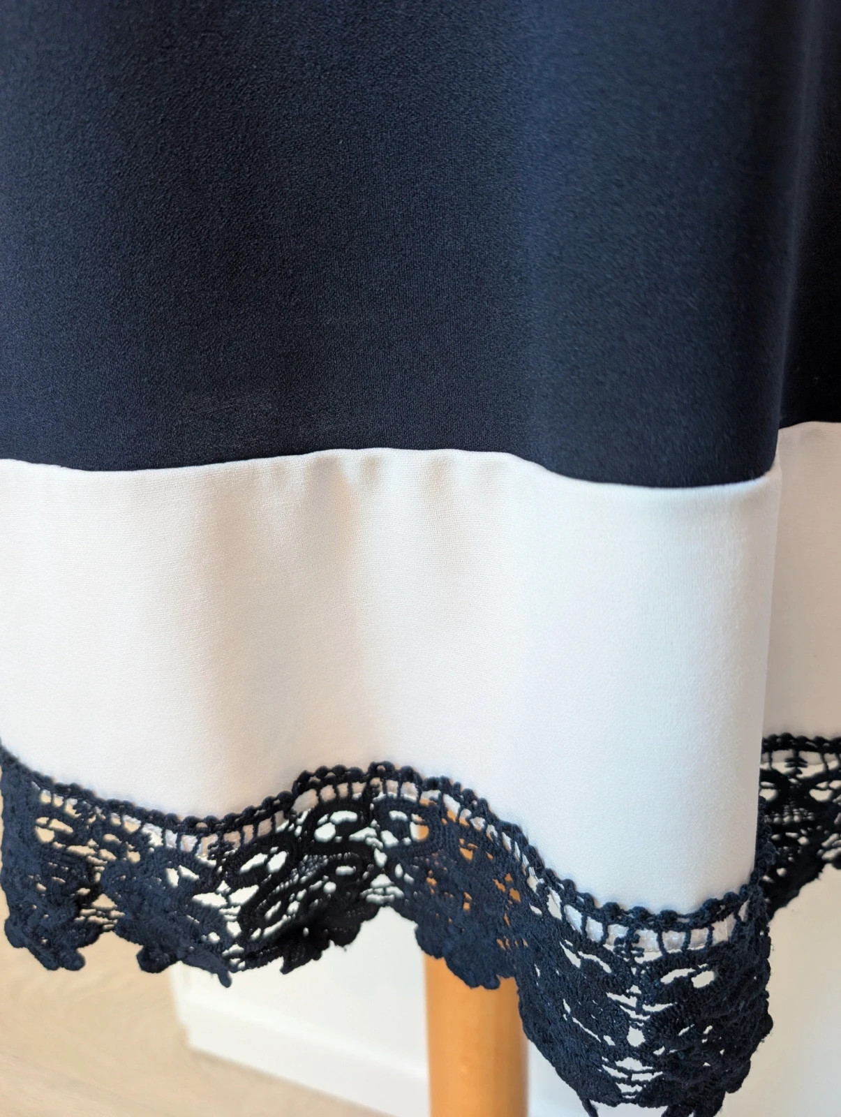 Petit robe 👗 bleue marine et blanc / Taille M – Shein – taille L / 40 / 12 3