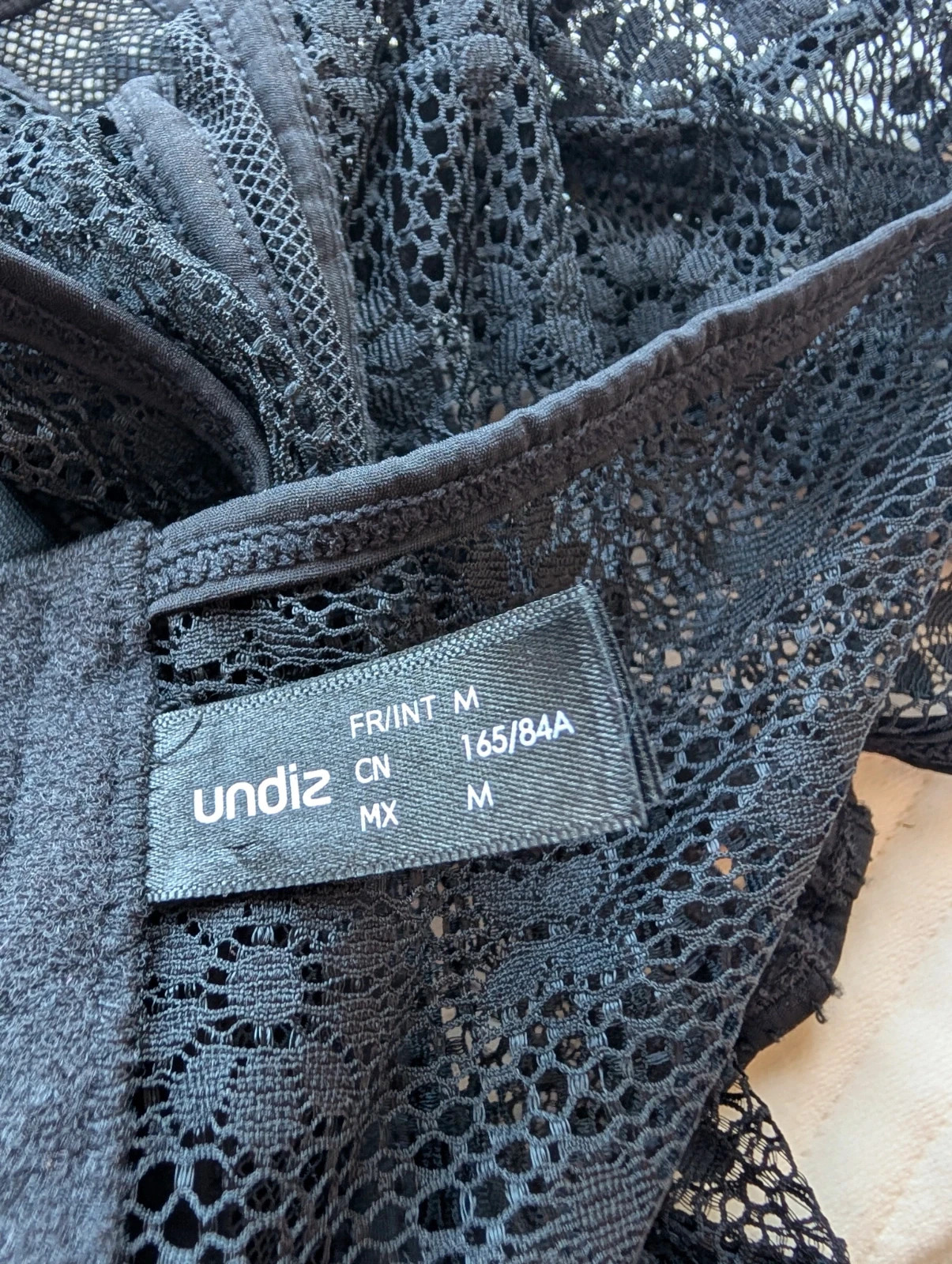 Soutien gorge brassière noir dentelle / Taille M / neuf /Marque Undiz – Undiz – taille M 5