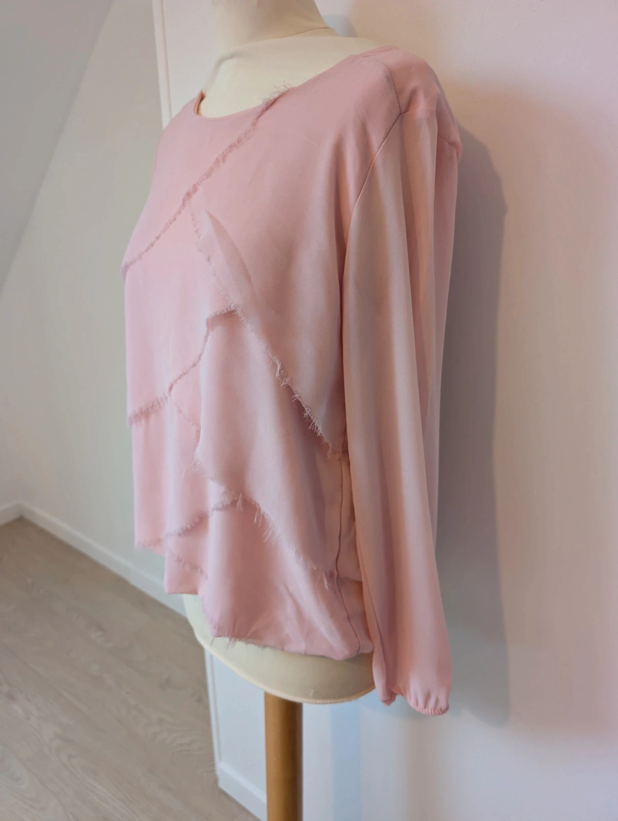 Chemisier doublée rose / Marque New collection/ taille 38/40 – New Collection – taille M / 38 / 10 2