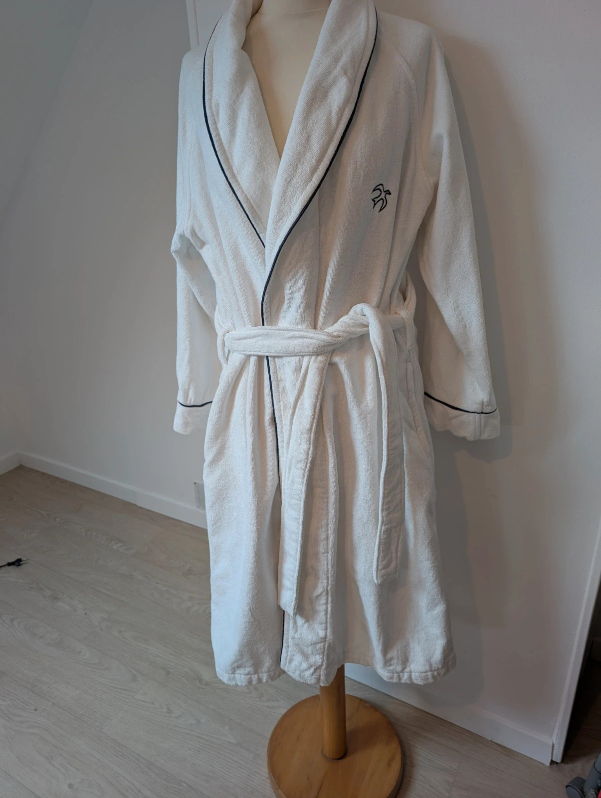 Peignoir blanc 100% coton / Taille L / Nina Ricci – Nina Ricci – taille L / 40 / 12 3