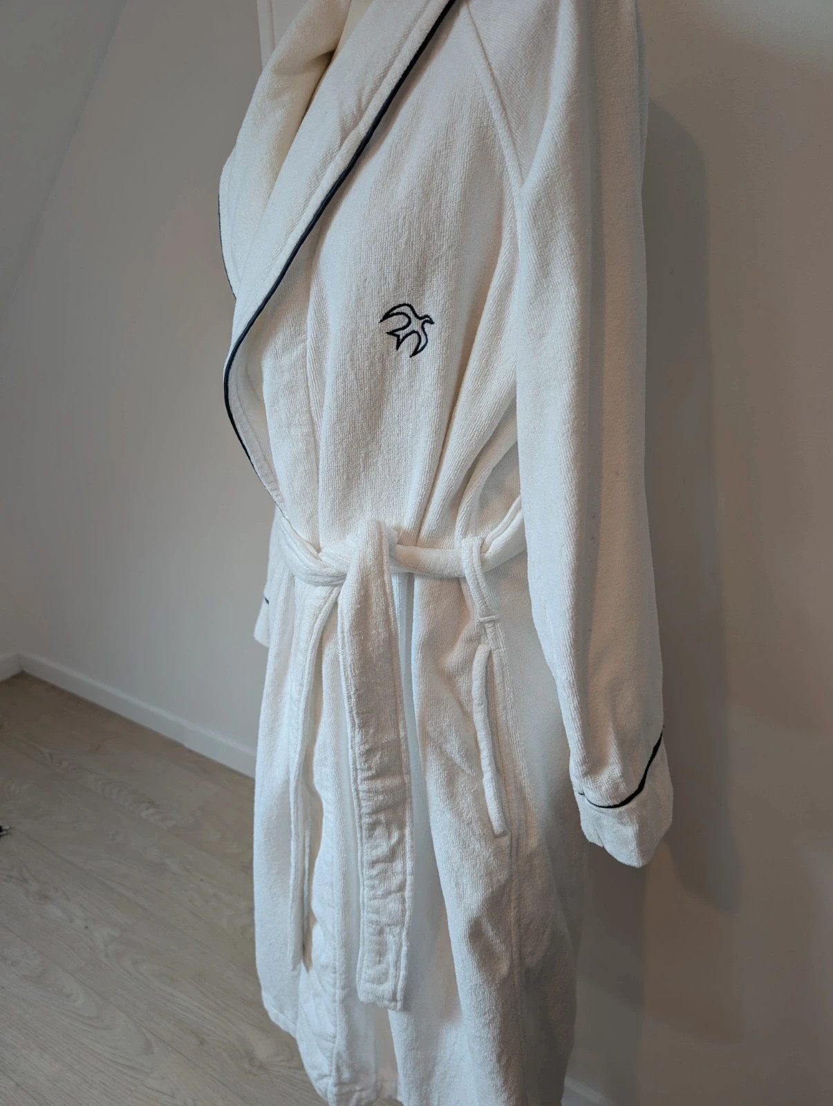 Peignoir blanc 100% coton / Taille L / Nina Ricci – Nina Ricci – taille L / 40 / 12 2