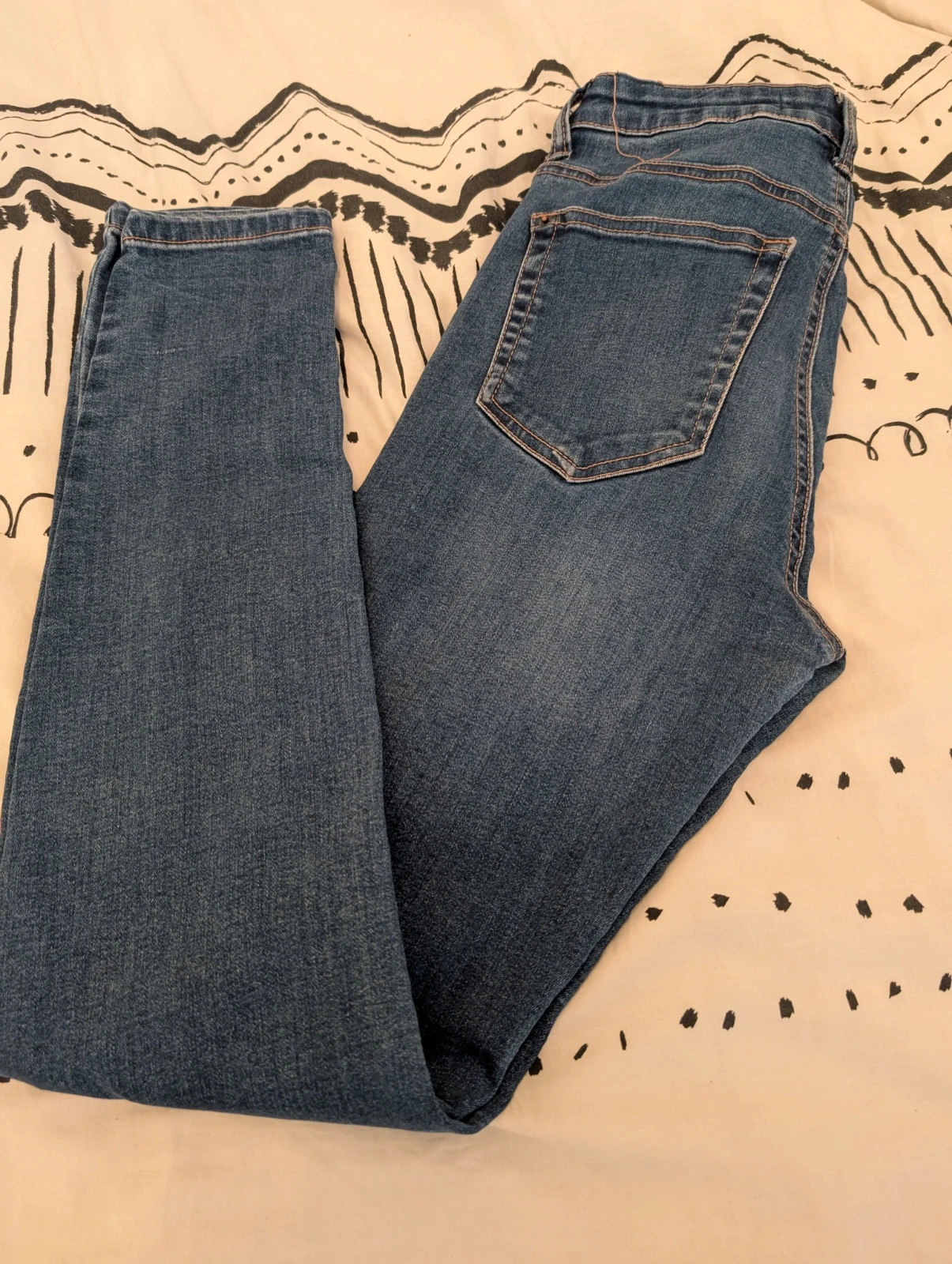 jean Denim /Pantalon /Taille 36 / Taille haute / Bershka