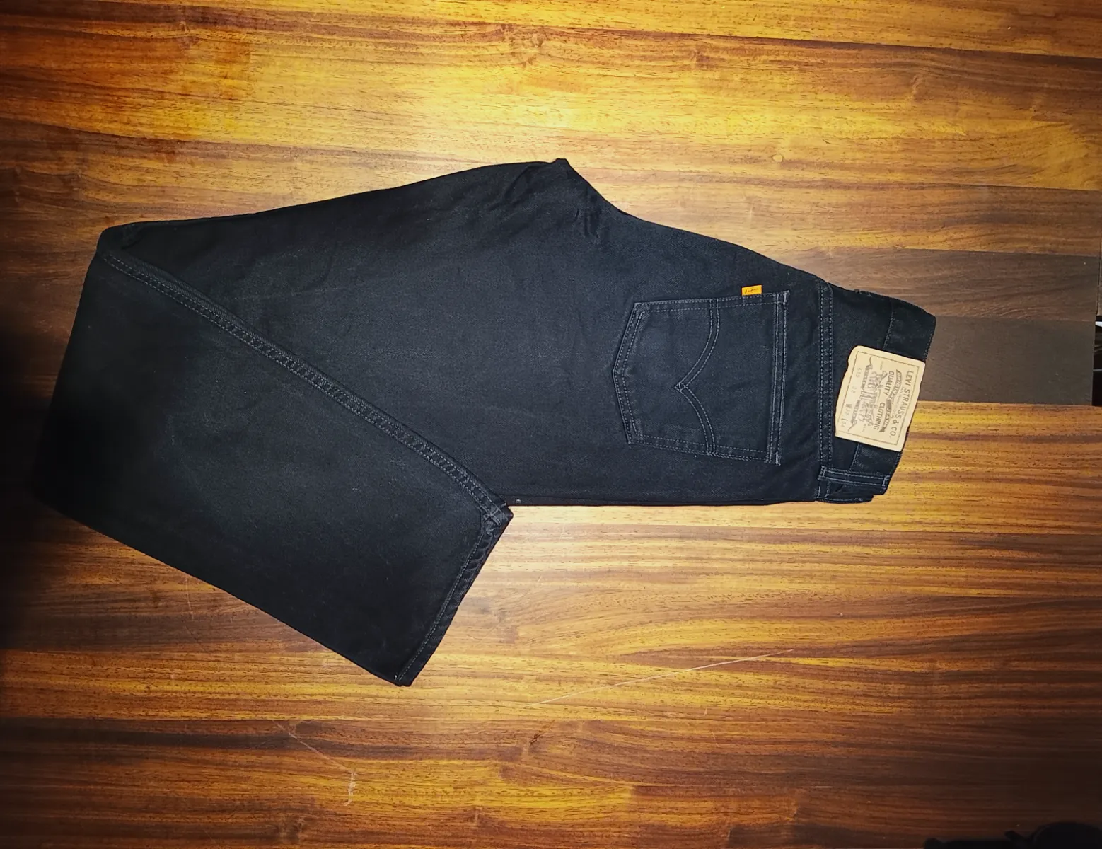 Jean Levi's noir Orange Tab – Levi's – taille 34 5