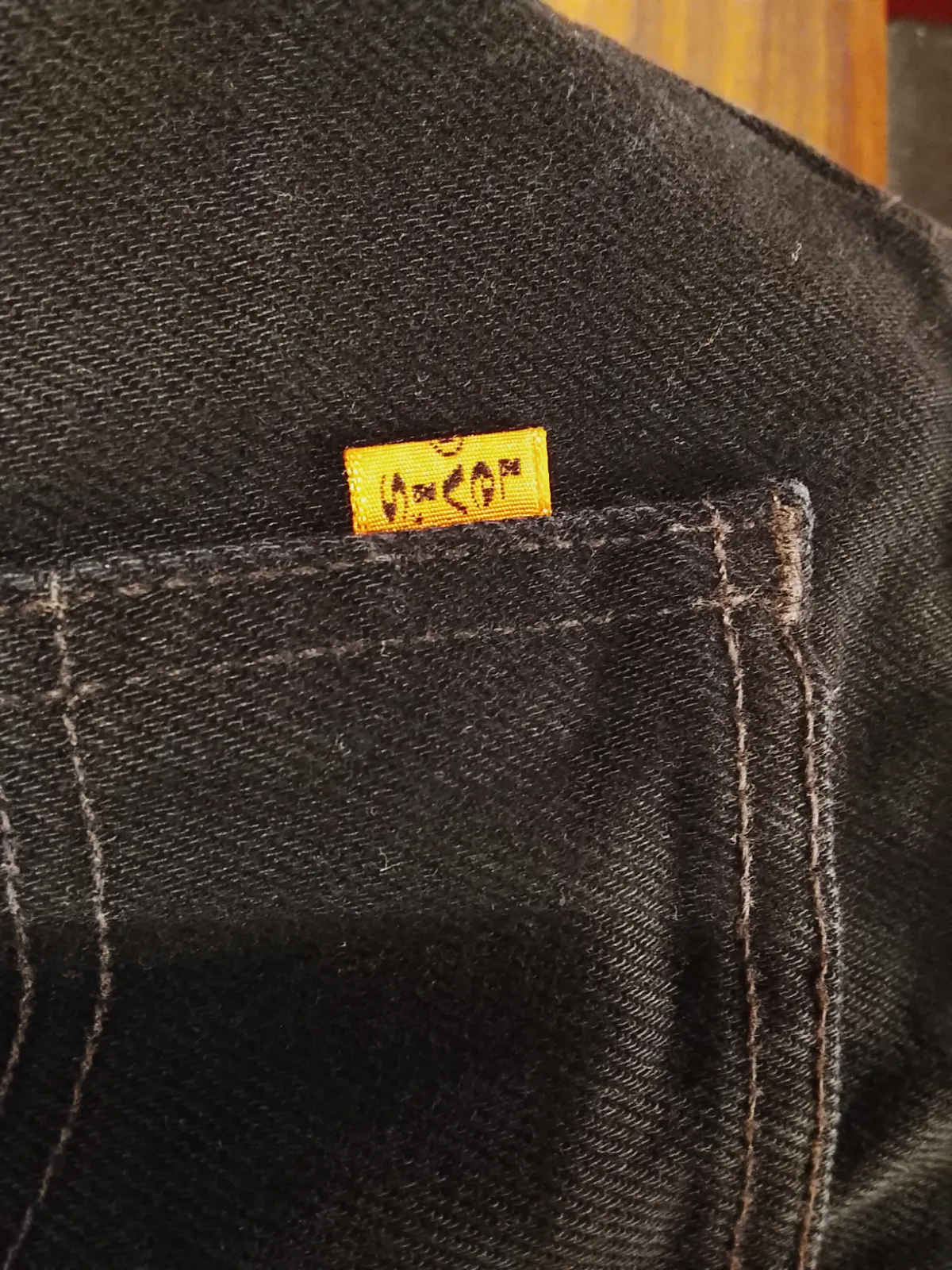 Jean Levi's noir Orange Tab – Levi's – taille 34 7