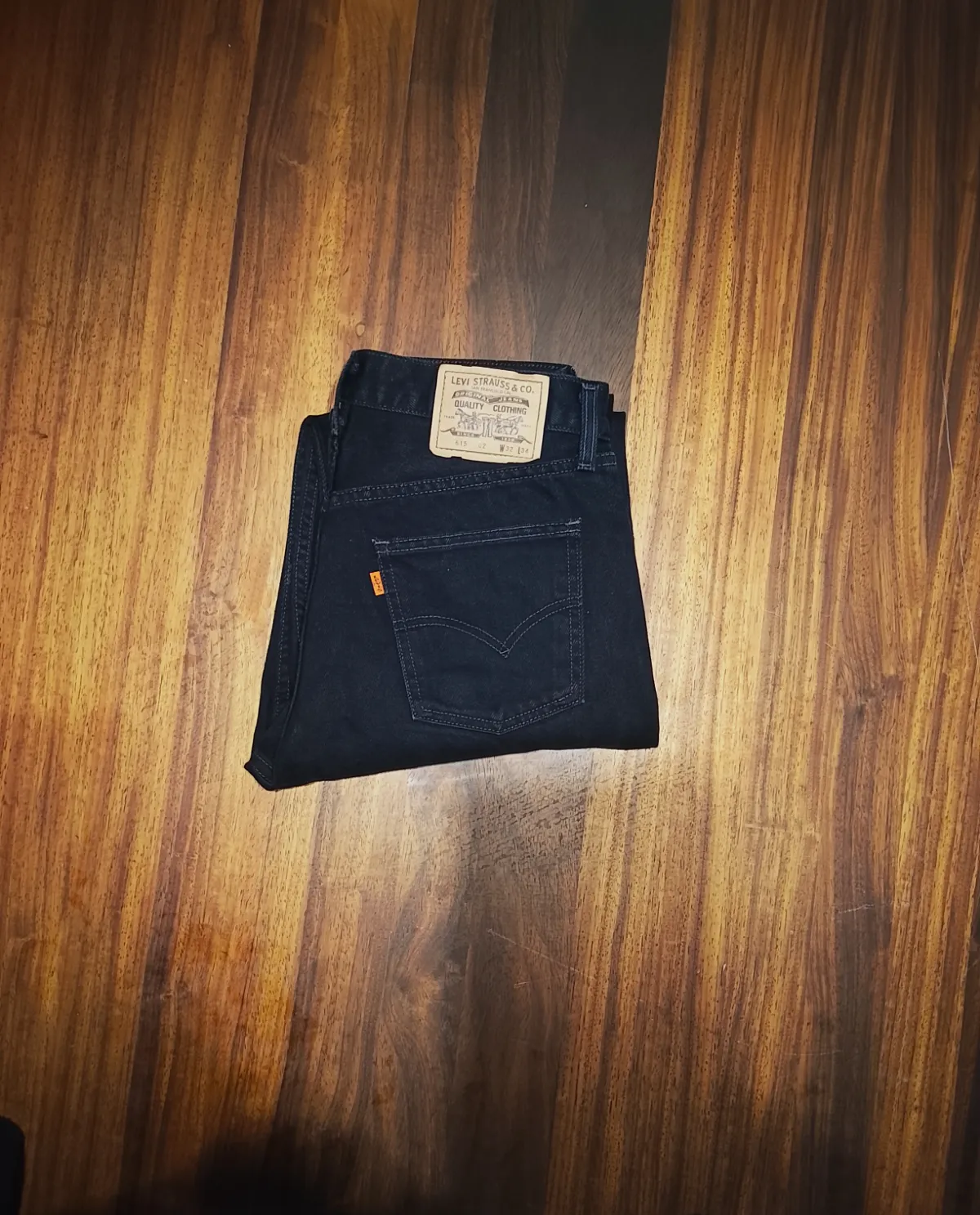 Jean Levi's noir Orange Tab – Levi's – taille 34 3