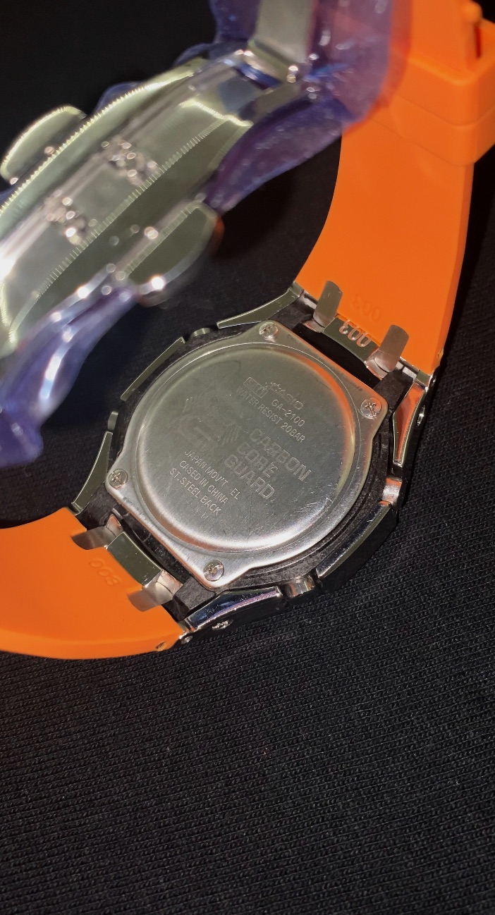Montre Casio G-Shock noire et orange – Casio – taille Taille unique 5