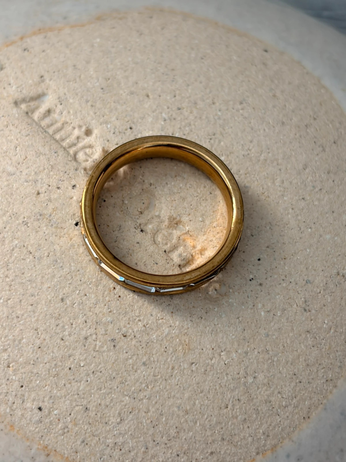 Bague tour complet T 52 ou T54 en acier inoxydable 304 – Autre – taille 54 2