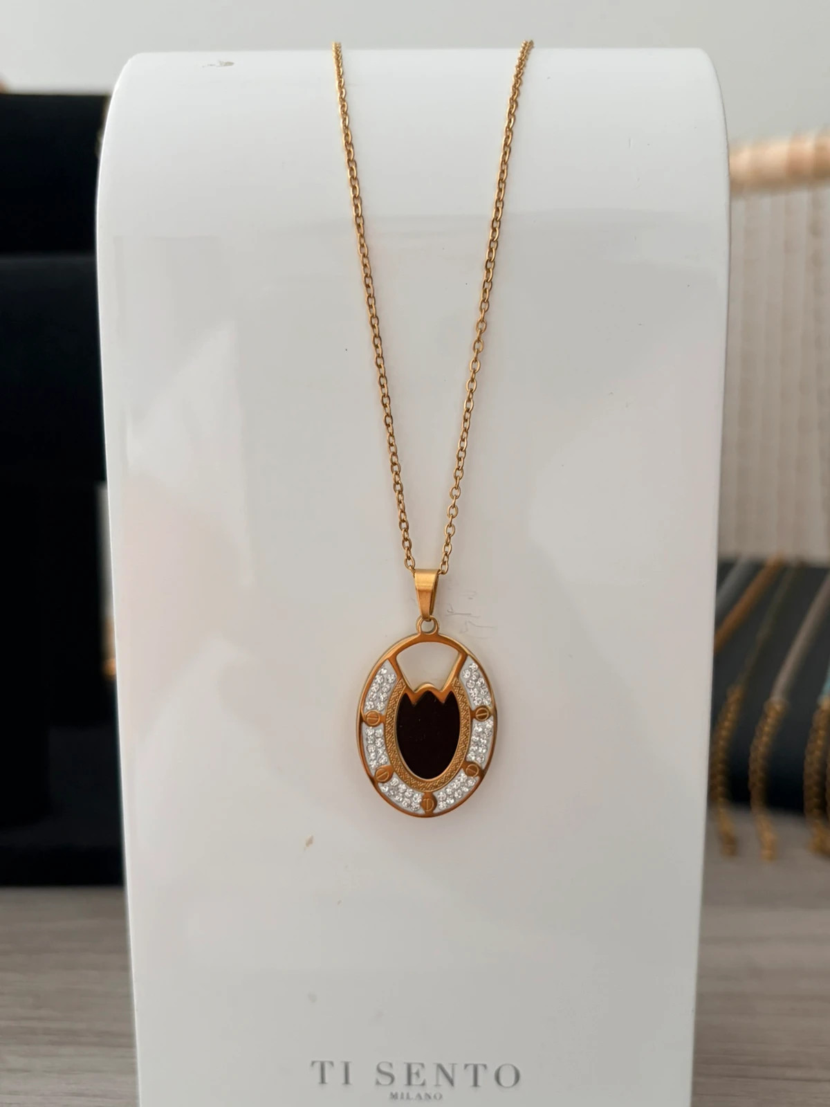 Collier motif vintage - acier inoxydable 304 – Autre 3