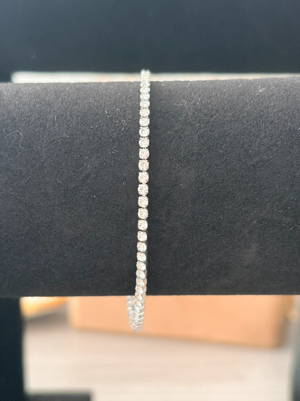 Bracelet Tennis / Rivière acier inoxydable 304 – Autre – taille EU 32 2