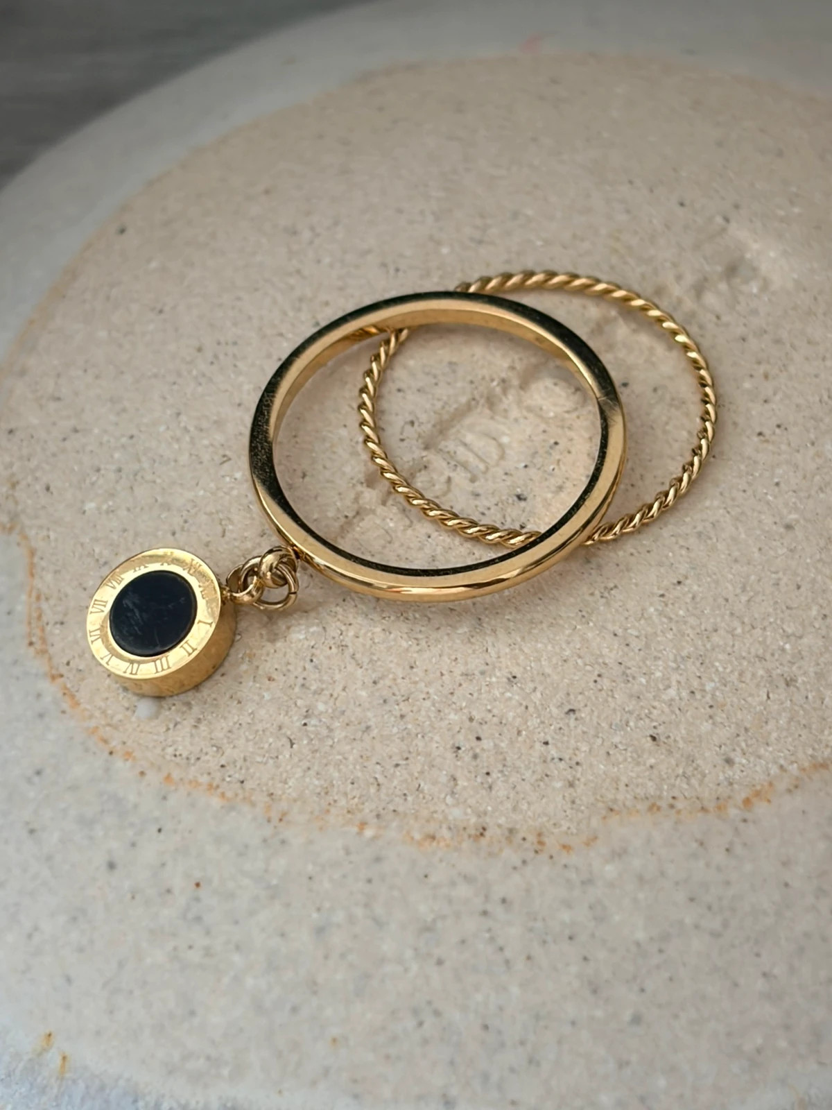 Bague doublé - acier inoxydable 316 - T 54 – Autre – taille Taille unique
