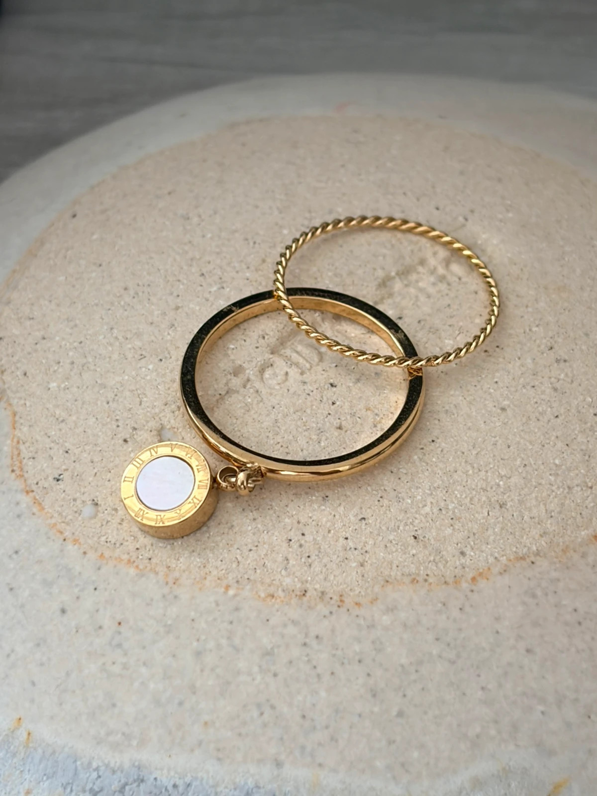 Bague doublé - acier inoxydable 316 - T 54 – Autre – taille Taille unique 2