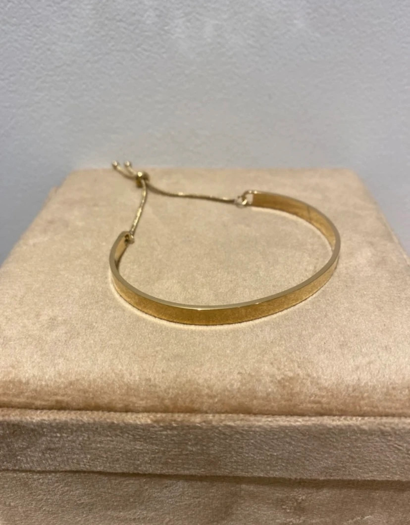 Bracelet acier inoxydable 316 doré – BE YOURSELF – taille Taille unique