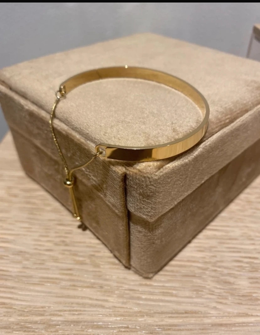 Bracelet acier inoxydable 316 doré – BE YOURSELF – taille Taille unique 2