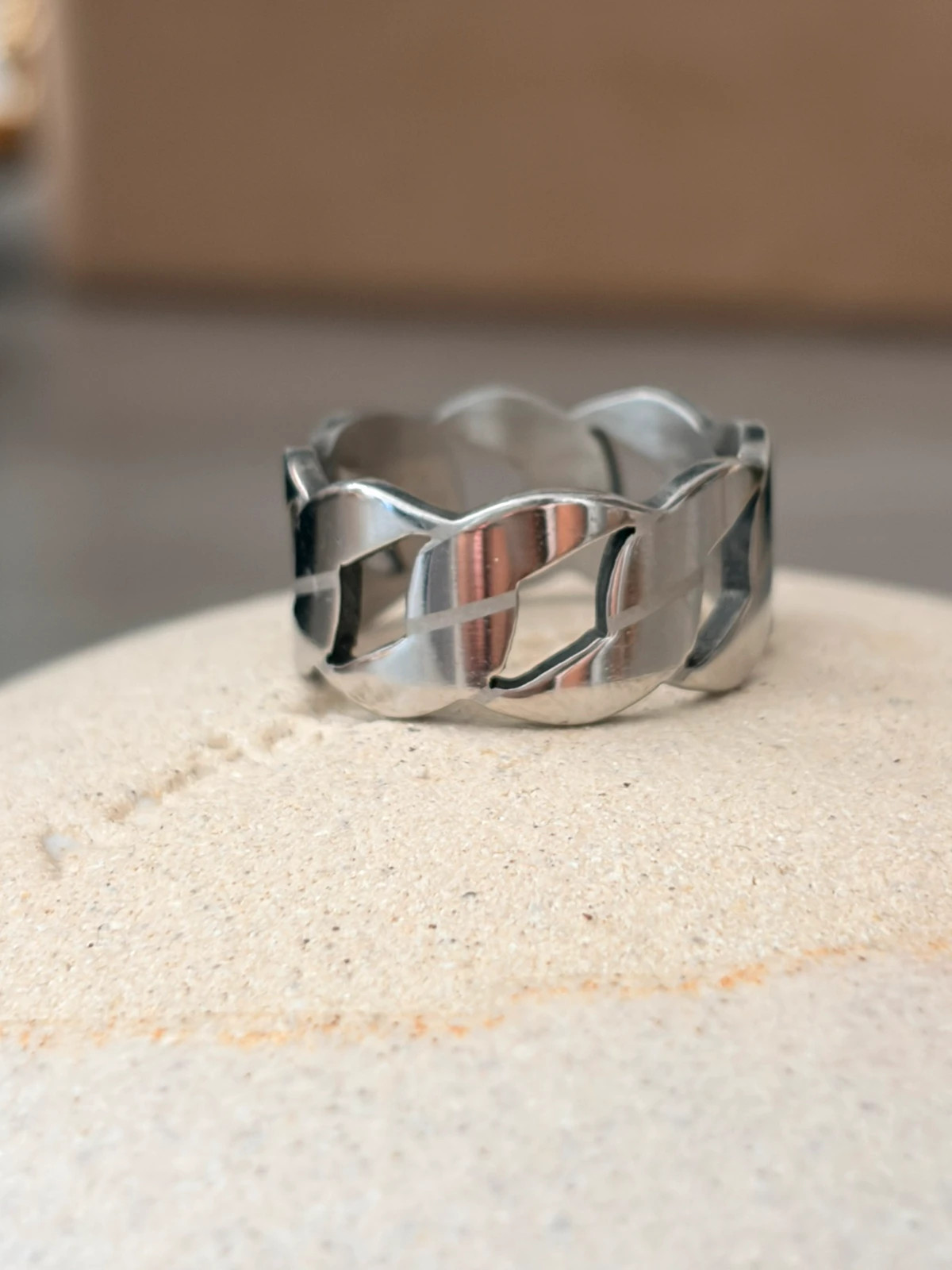 Bague chaîne T54 - acier inoxydable 316 – Autre – taille 16,1 mm 2