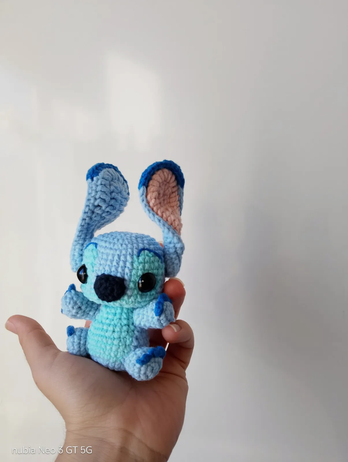 Amigurumi stitch – Mano 3