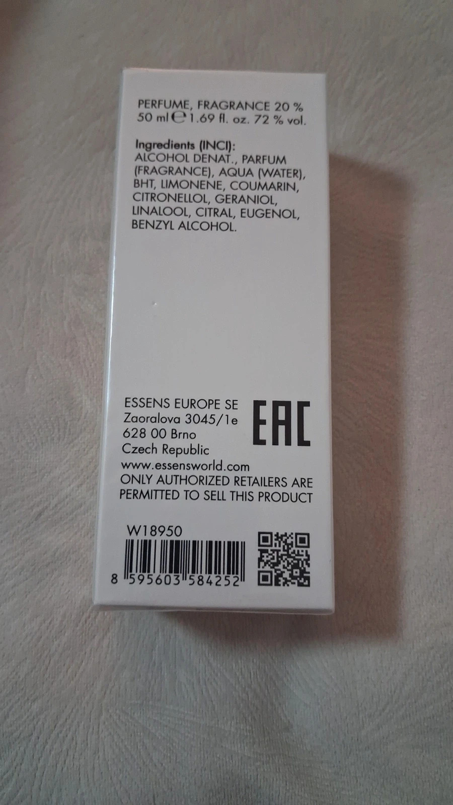 Parfum Essens W189 (50 ml) Inspiré de La Petite Robe Noire 2