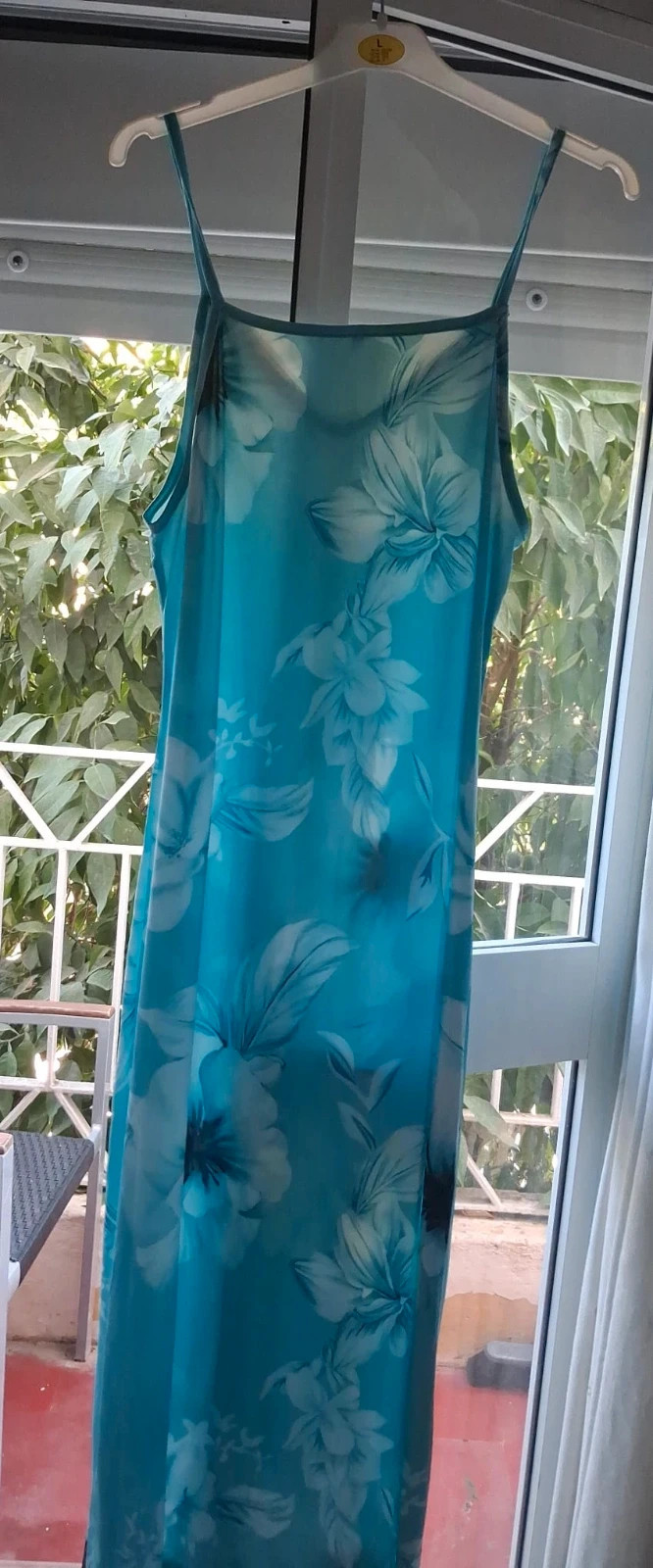 Vestido turquesa. Comodo casual – taille M / 38 / 10 4