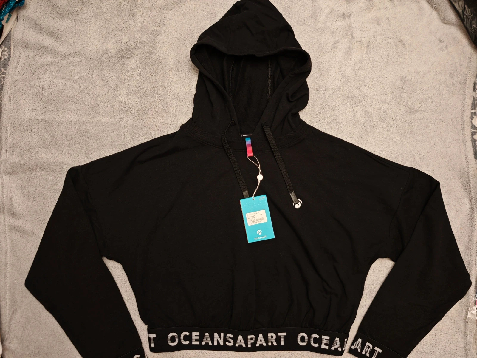 Sweat à capuche Oceans Apart Beauty Hoody 2 - Noir - Taille S - Neuf avec étiquette