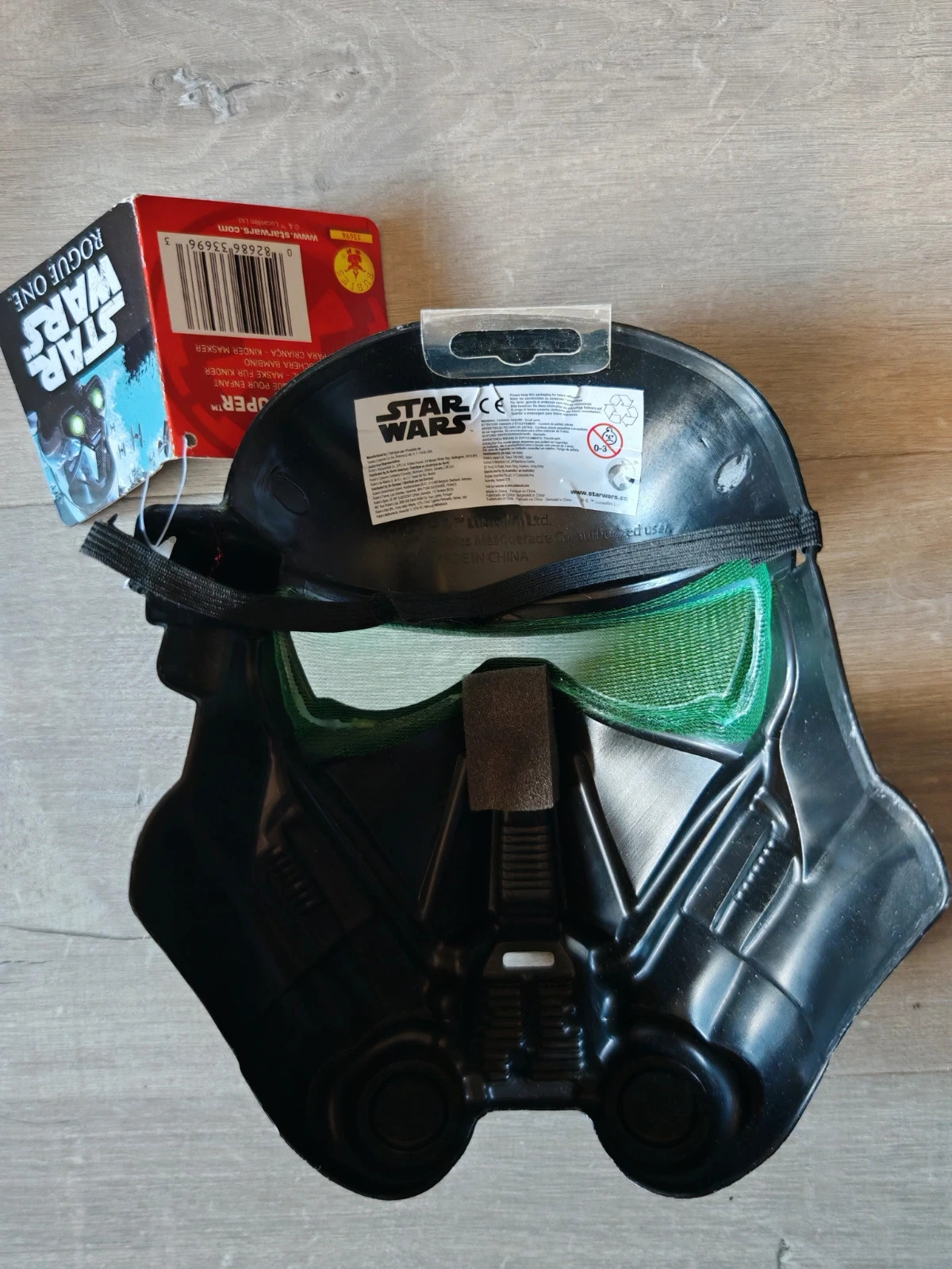Masque officiel Star Wars Rogue One – Death Trooper sous licence Disney/Lucasfilm. – Star Wars – taille Taille unique 2