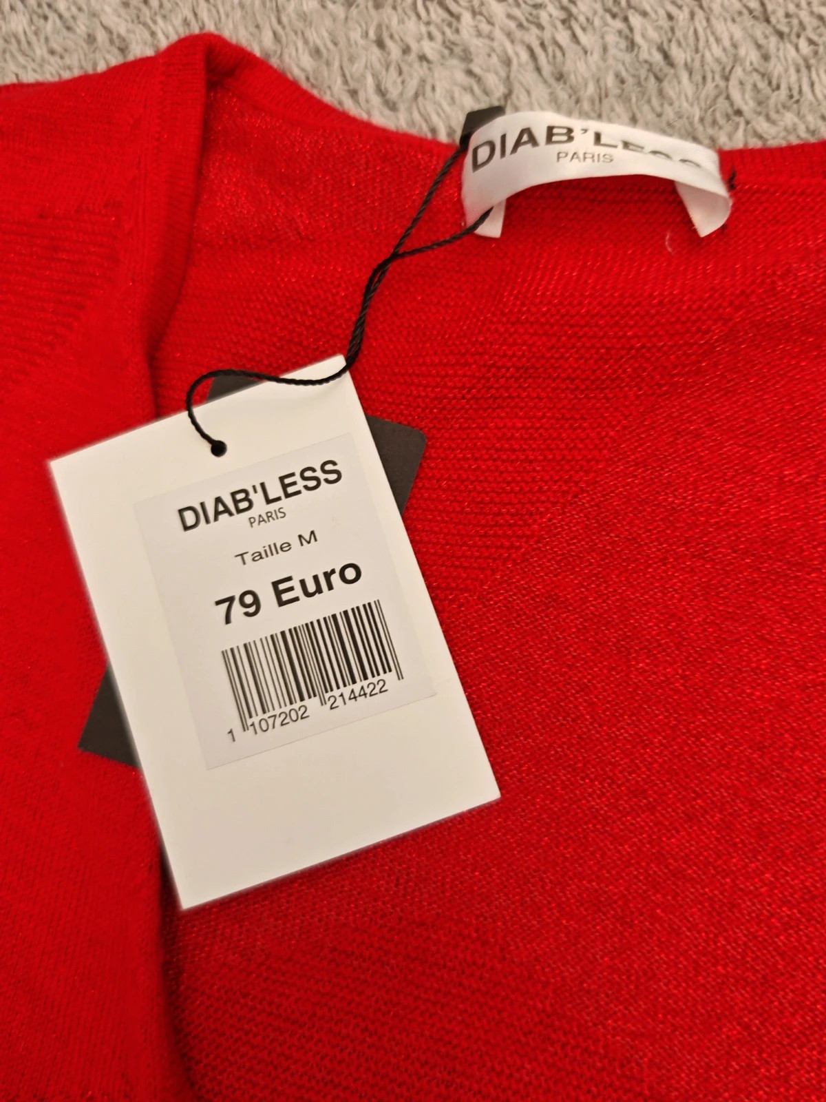gilet cache-cœur Diab'less taille m Neuf – Diab'less Paris – taille M / 38 / 10 4