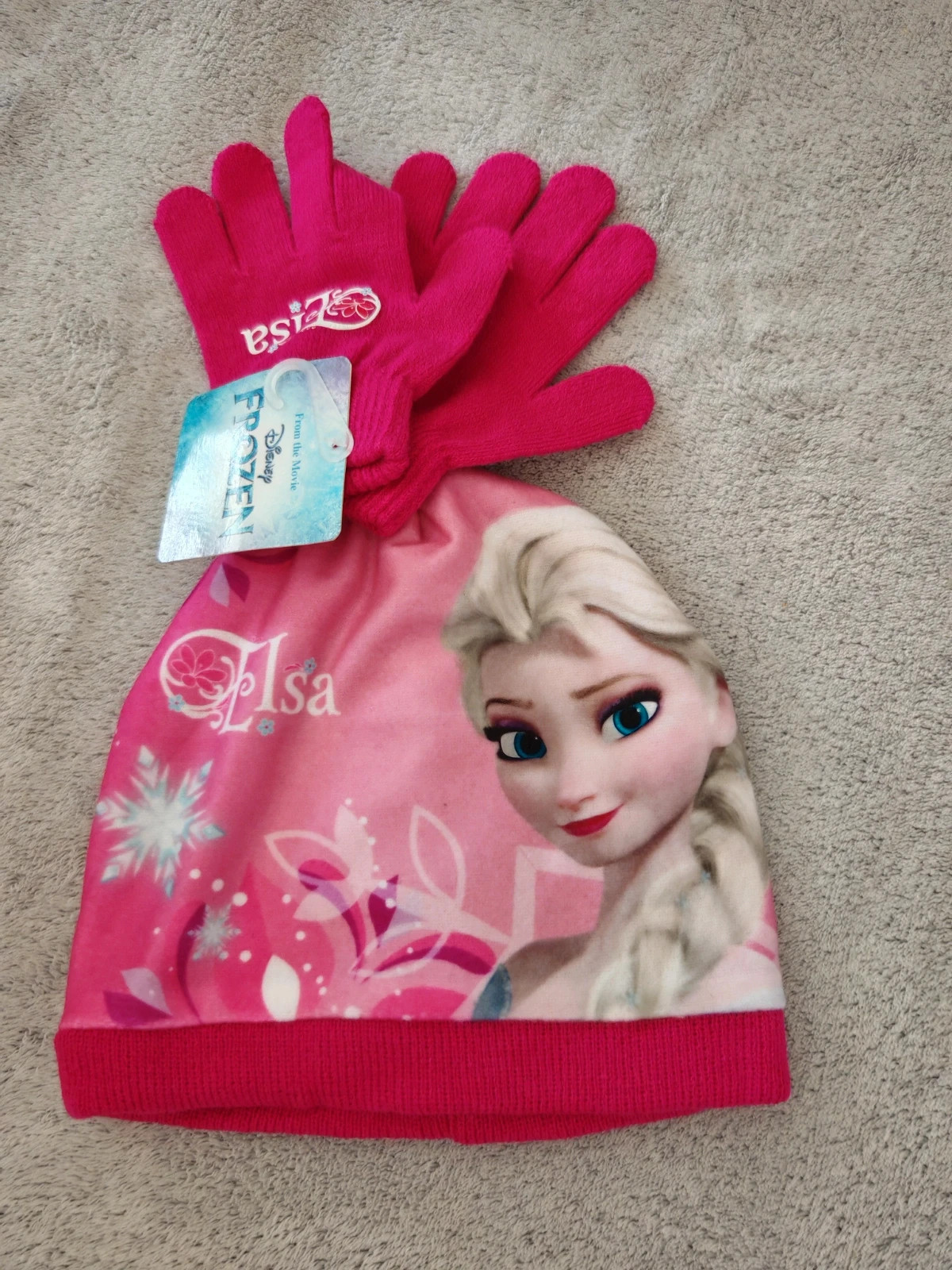 Disney La Reine des Neiges – Bonnet Gants – Neuf avec étiquette