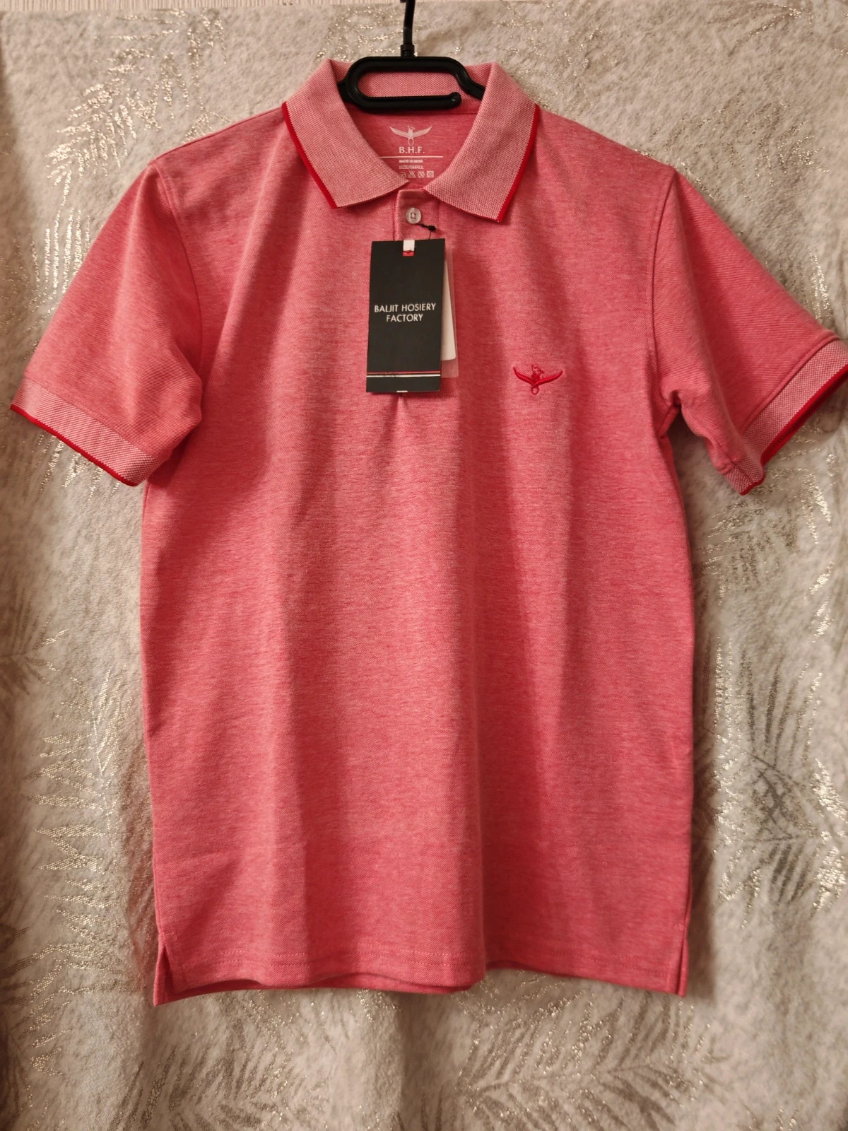 Polo B.H.F. Baljit Hosiery Factory Homme – Taille S – Neuf avec étiquette