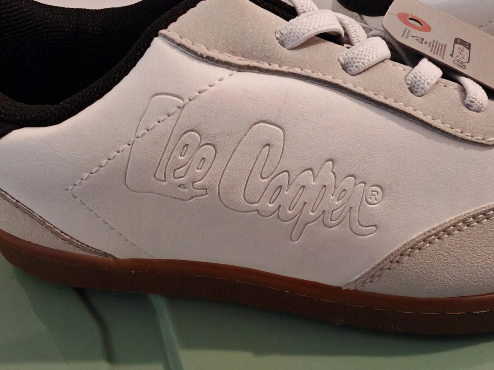 Baskets Lee Cooper neuves avec étiquette – T. 33 – Blanc/Beige – Lee Cooper – taille 33 4