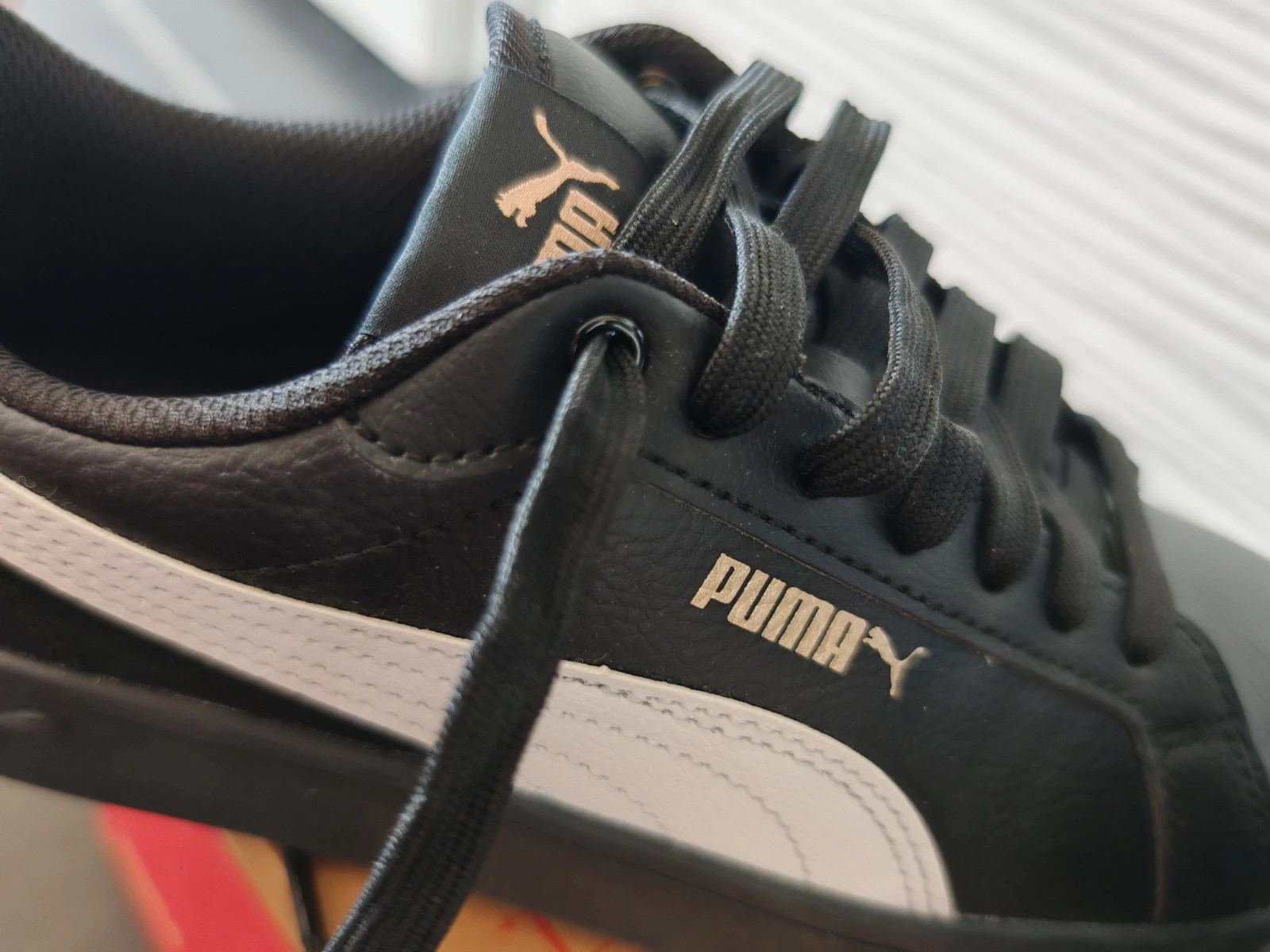 Puma Smash v2 Noir/Blanc - Pointure 37 - Neuves sans étiquette – Puma – taille 37 2