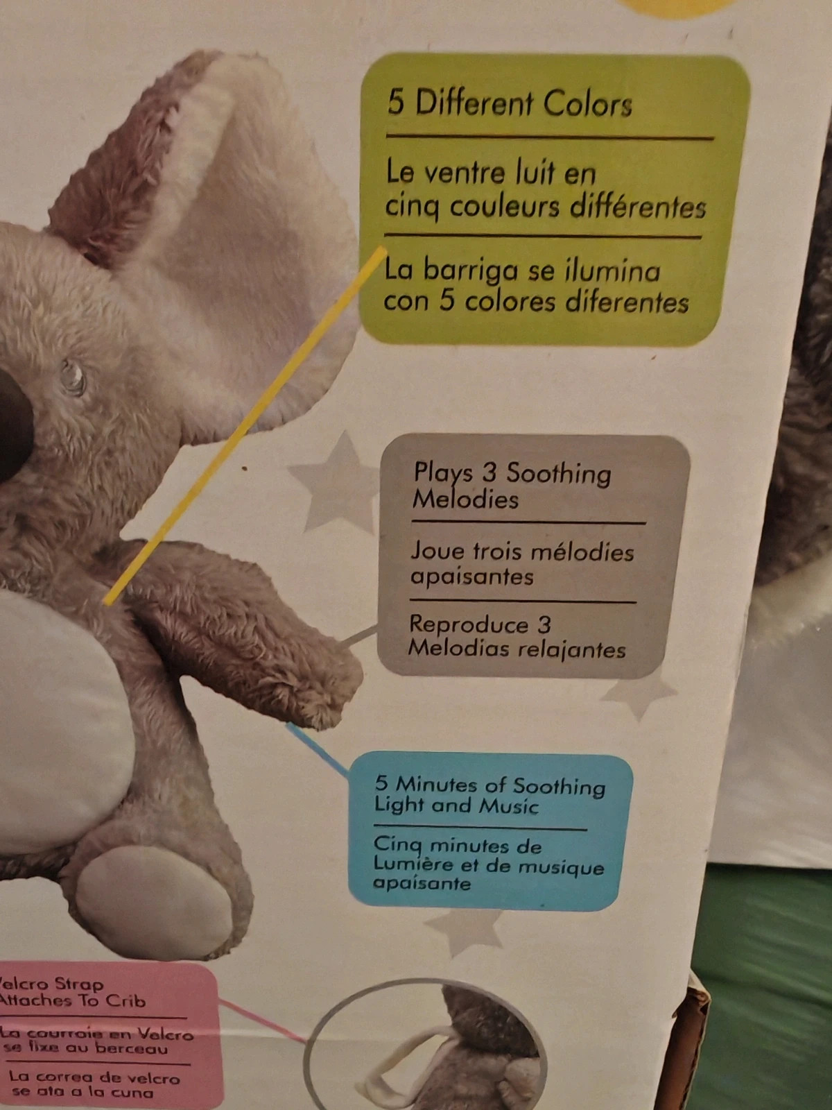 Veilleuse Koala Musicale LED – Neuve – Lumières & Mélodies – Bébé – Autre – taille 12 mois 4