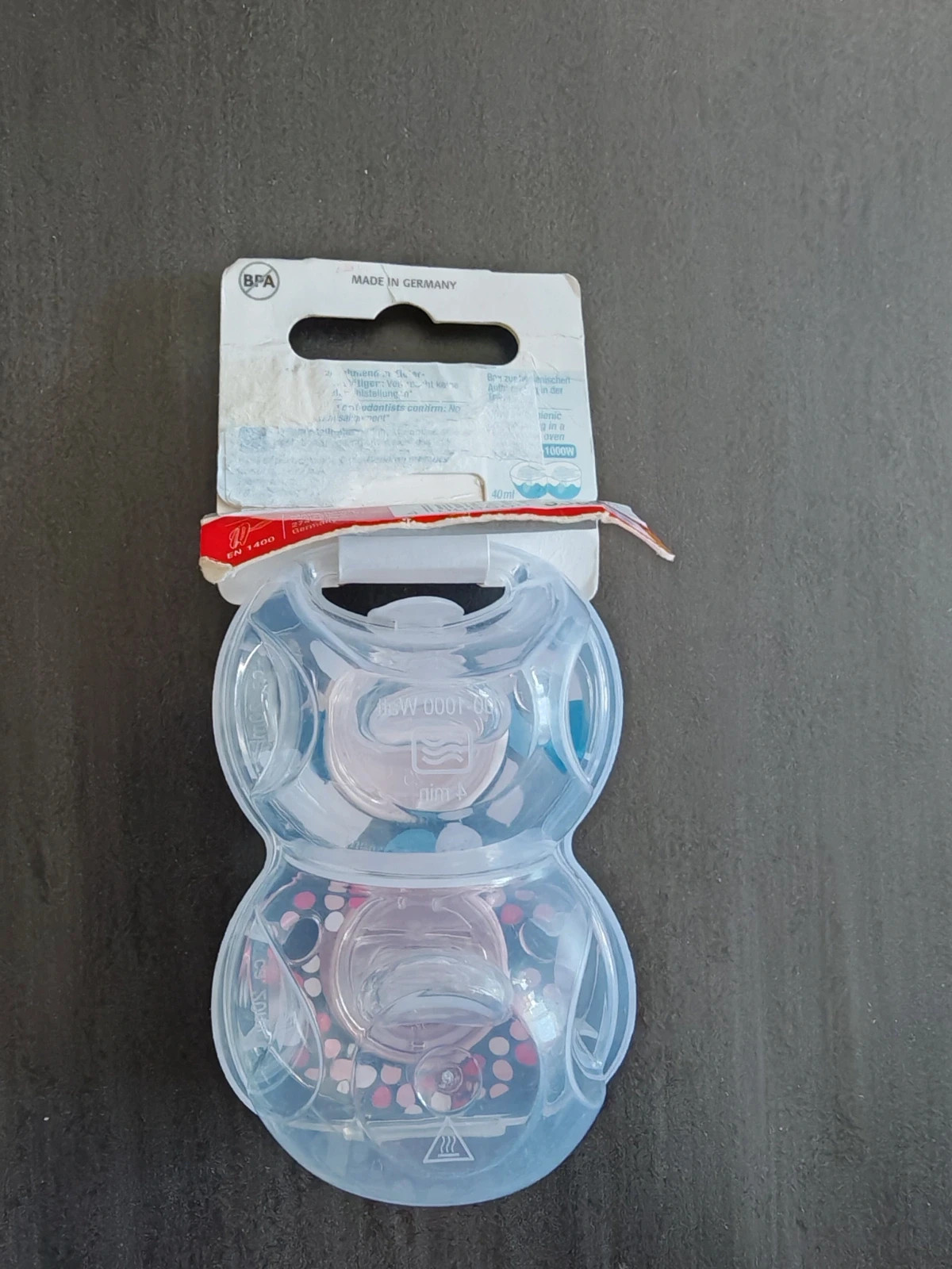 2 sucettes NUK Classic Silicone 6-18 mois – Neuves – NUK 2