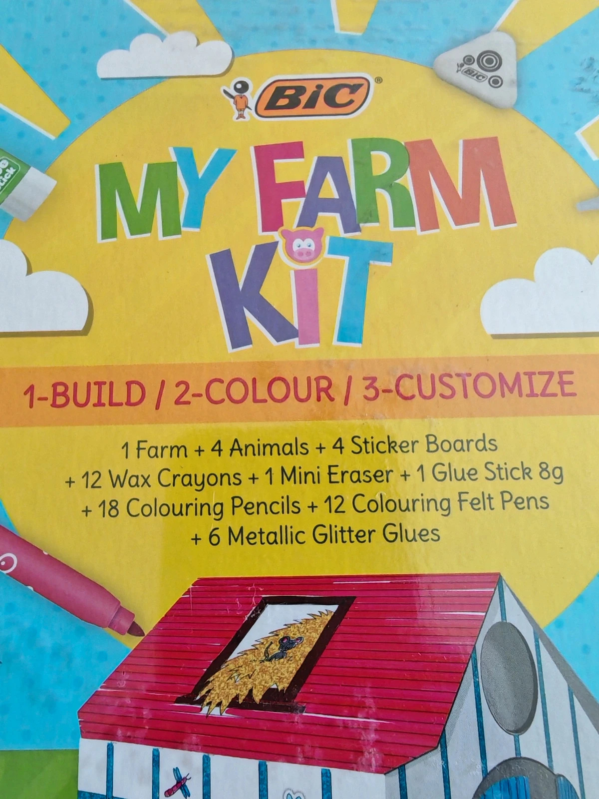 Kit créatif BIC Kids – My Farm Kit – Neuf – BIC 4