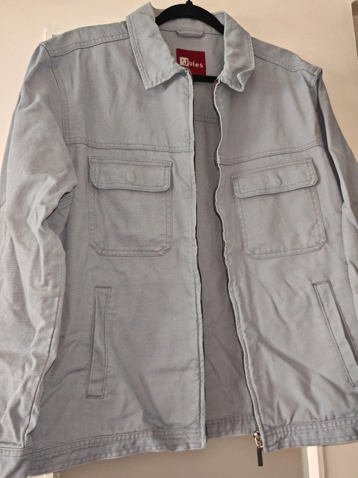 Veste Jules homme gris clair – Taille L – bon état – Jules – taille L / 40 / 12 2