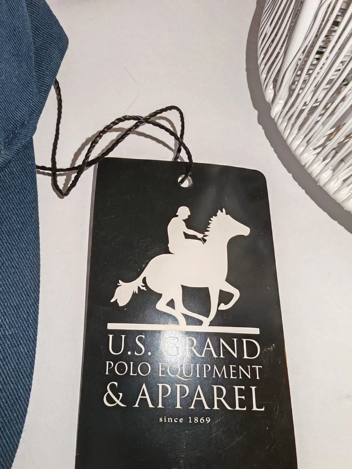 Casquette U.S. Grand Polo Equipment & Apparel Bleu Marine – Neuve avec étiquette – U.S. Polo Assn. – taille Taille unique 4