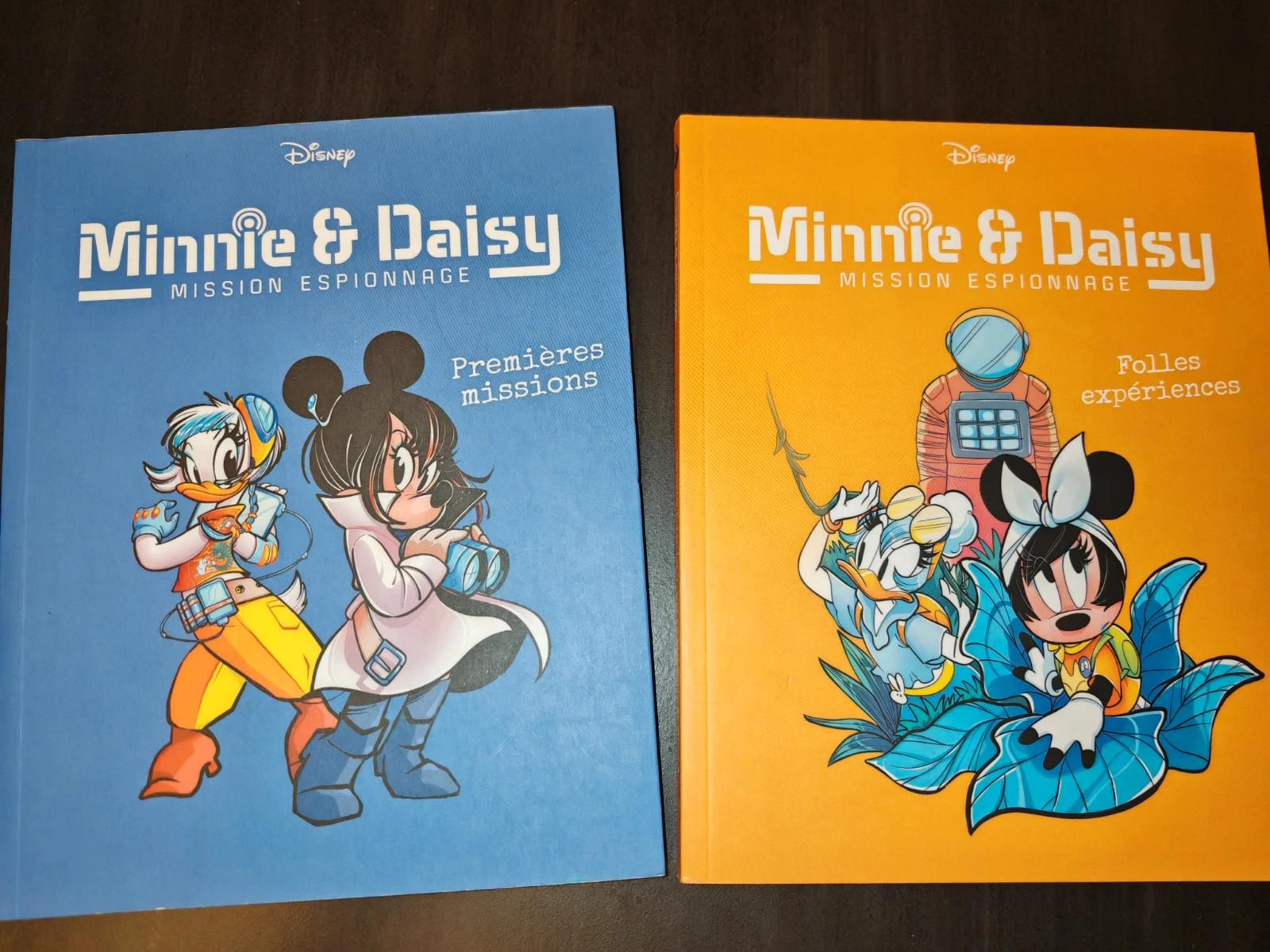 Lot de 2 BD Disney Minnie & Daisy – Mission Espionnage