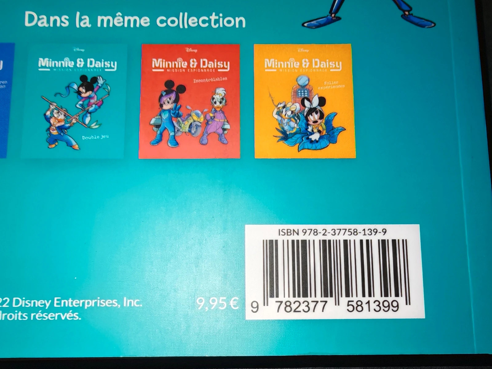 Lot de 2 BD Disney Minnie & Daisy – Mission Espionnage 4