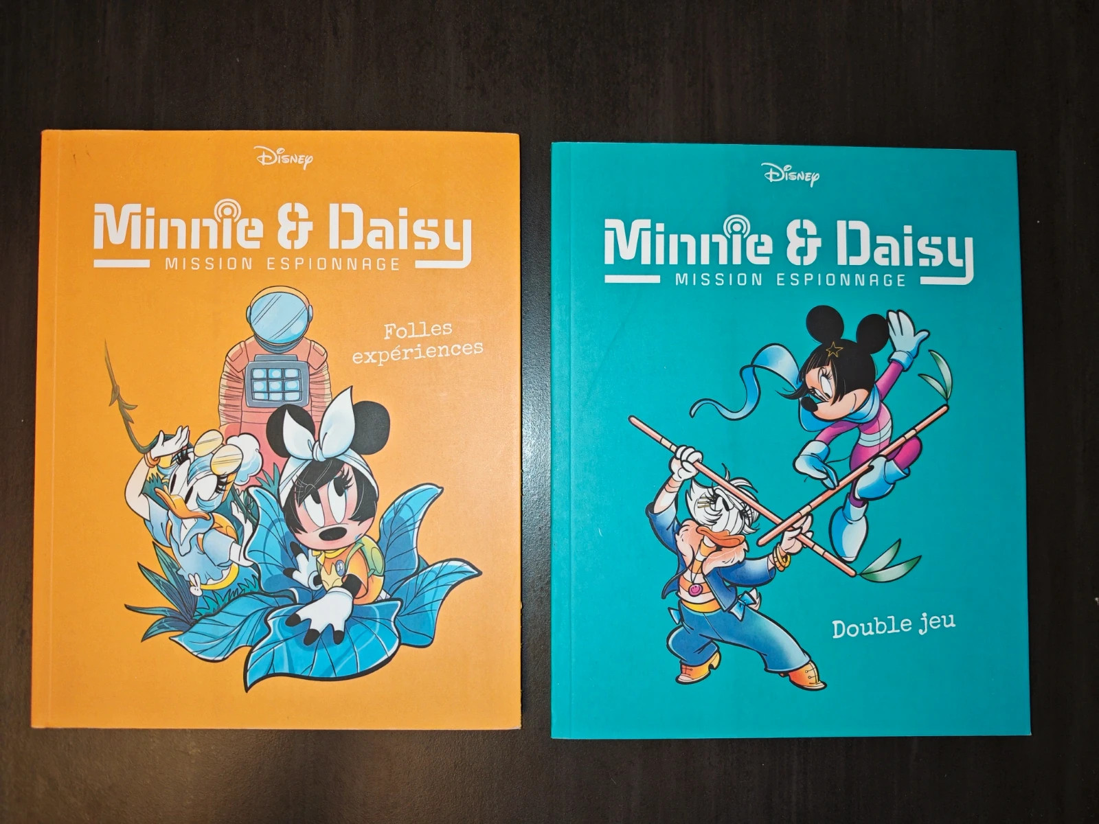 Lot de 2 BD Disney Minnie & Daisy – Mission Espionnage