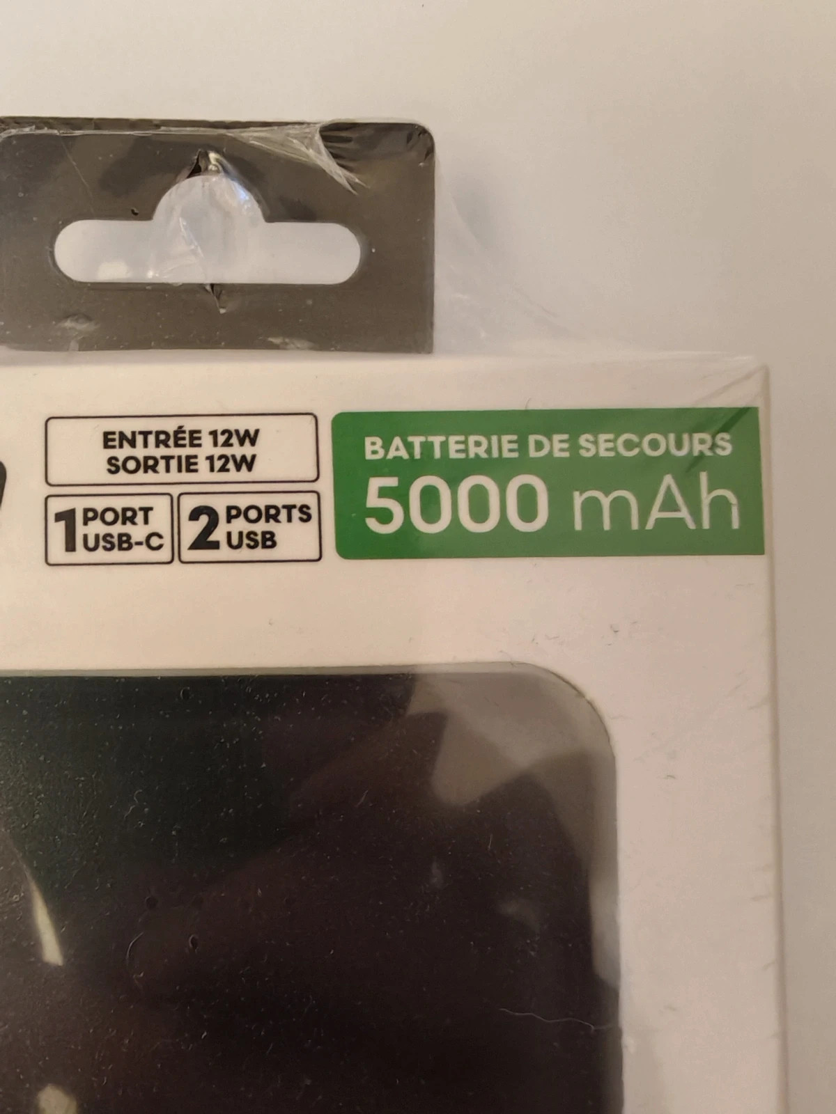 Batterie externe Tekkin Powerbank 5000 mAh – Neuve sous blister – Tekkin 2