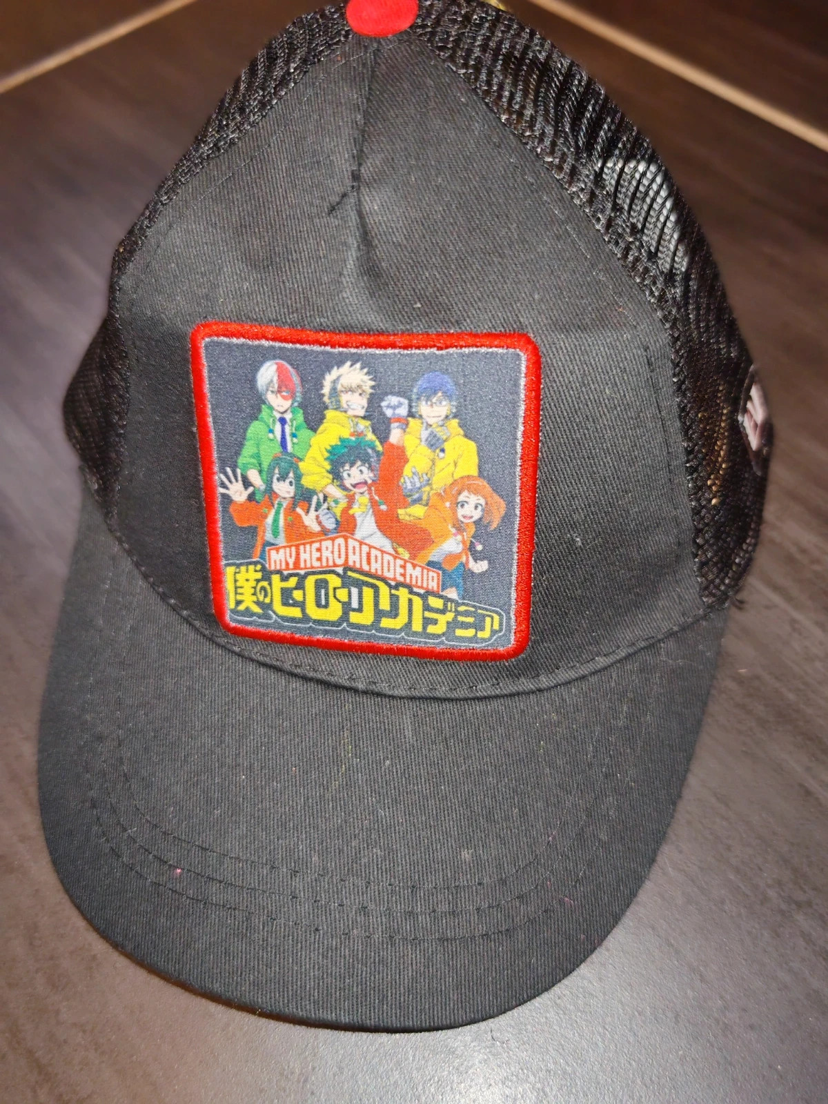 Casquette My Hero Academia noire – Taille 54 cm – Neuve avec étiquette