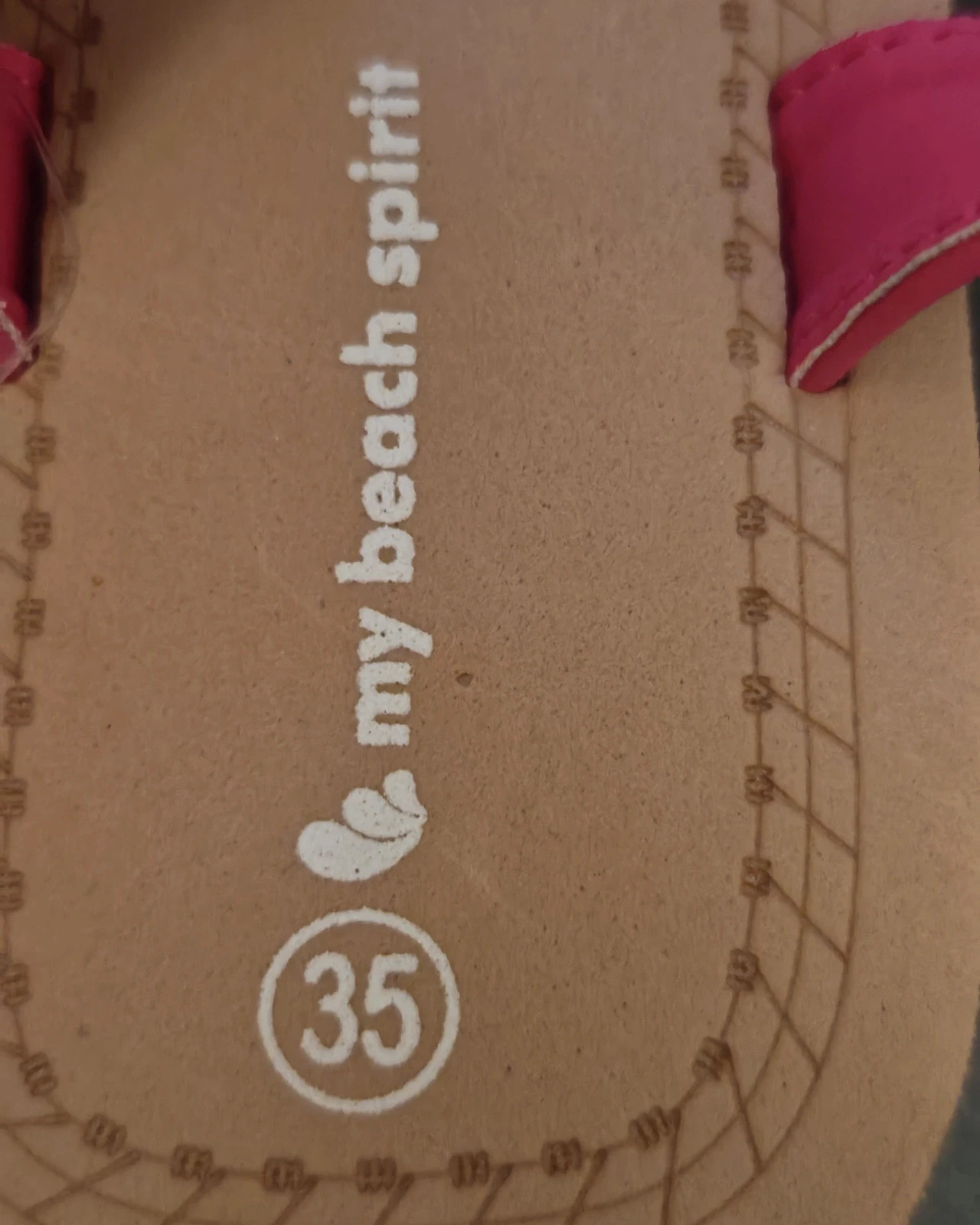 Sandales fille rose fuchsia My Beach – Taille 35 – Neuves – My Beach Spirit – taille 35 4