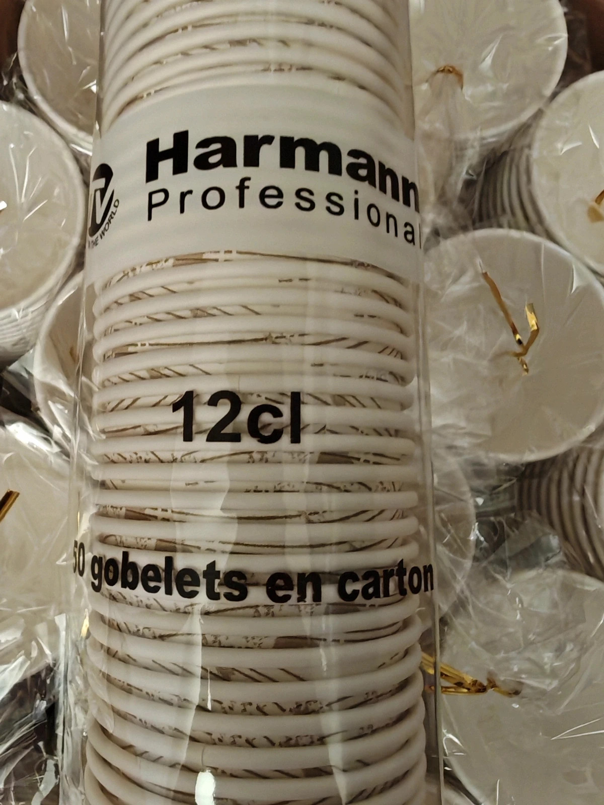 Lot 1000 Gobelets Carton 12cl Harmann Professional NEUF – harmann 4