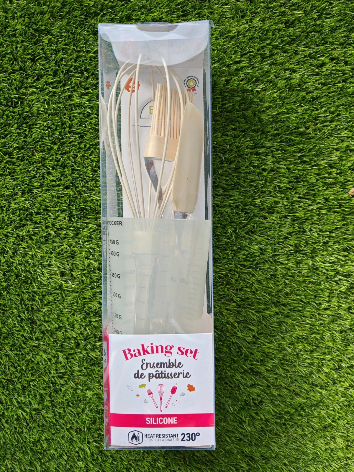 Kit Pâtisserie Silicone 4 Pcs – Résiste 230°C – Neuf