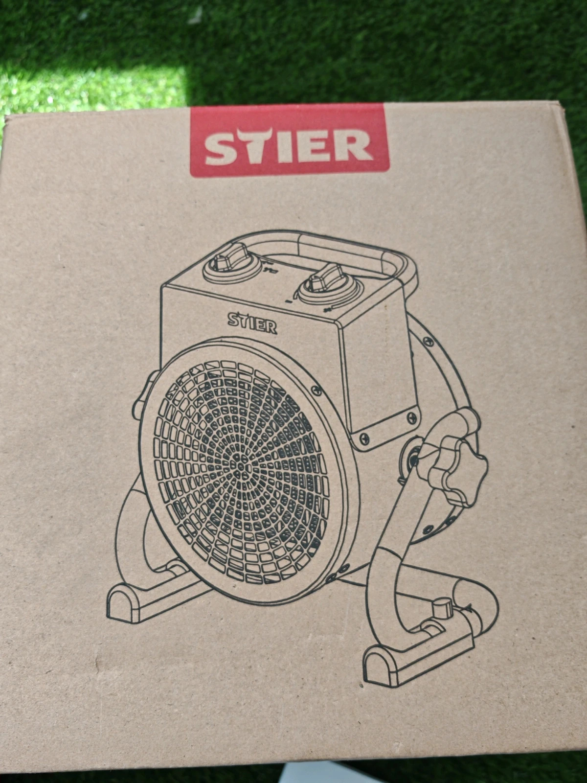 Chauffage soufflant céramique STIER 2 kW – Électrique – Comme neuf 4