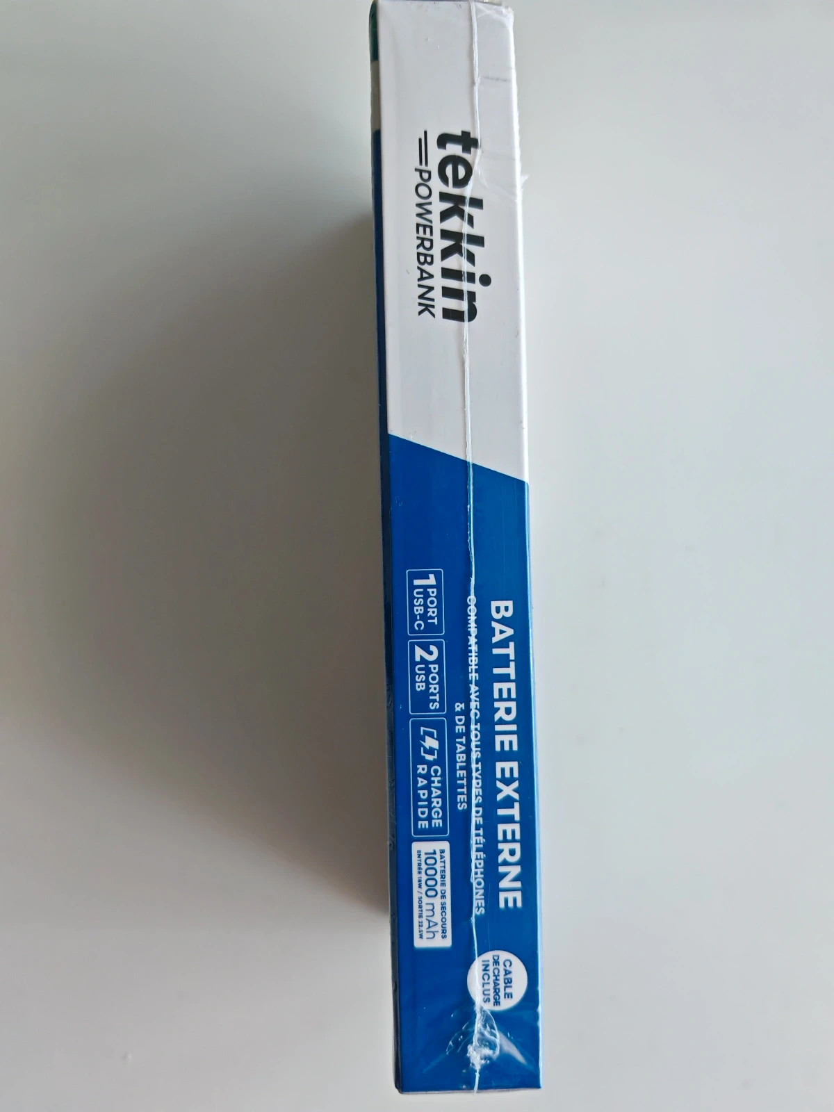 Batterie externe Tekkin 10 000 mAh Charge Rapide 22.5W - Neuve – Power 3