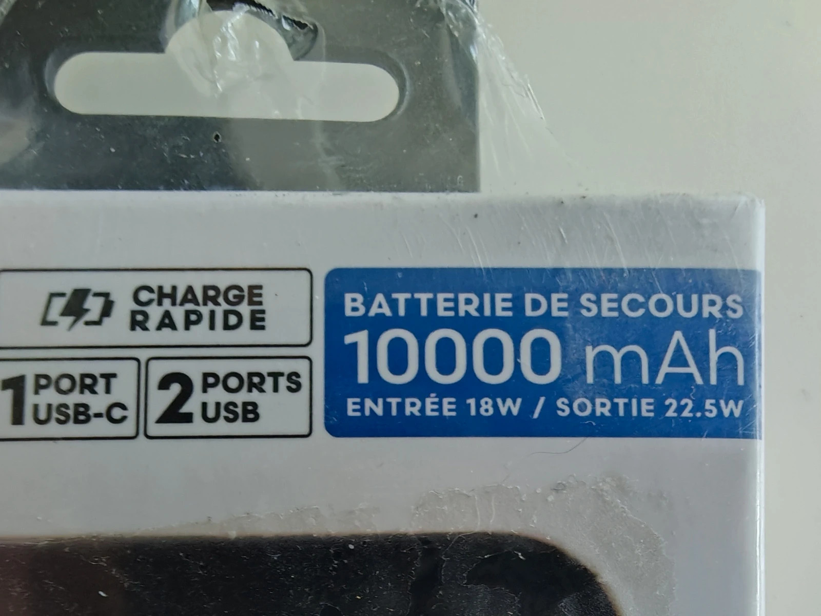 Batterie externe Tekkin 10 000 mAh Charge Rapide 22.5W - Neuve – Power 5