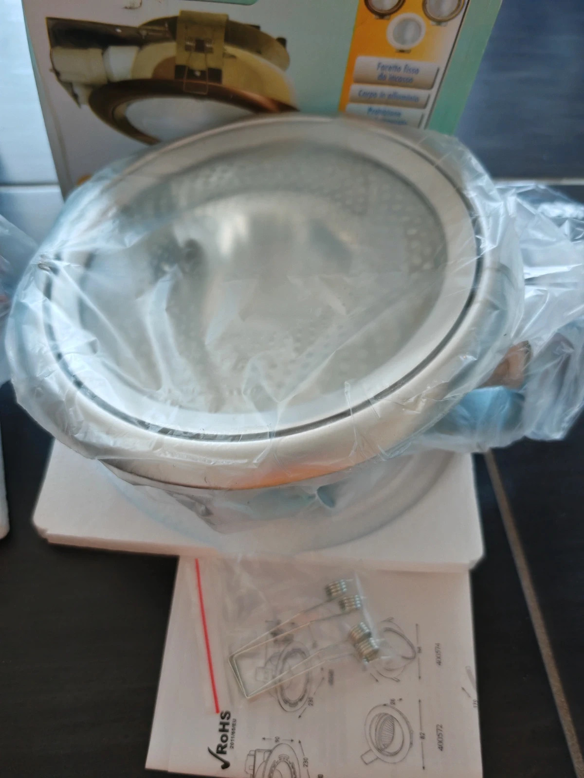 Lot 2 Spots Encastrables Poliplast Florinda 230mm Neufs (E27) – poliplast 3